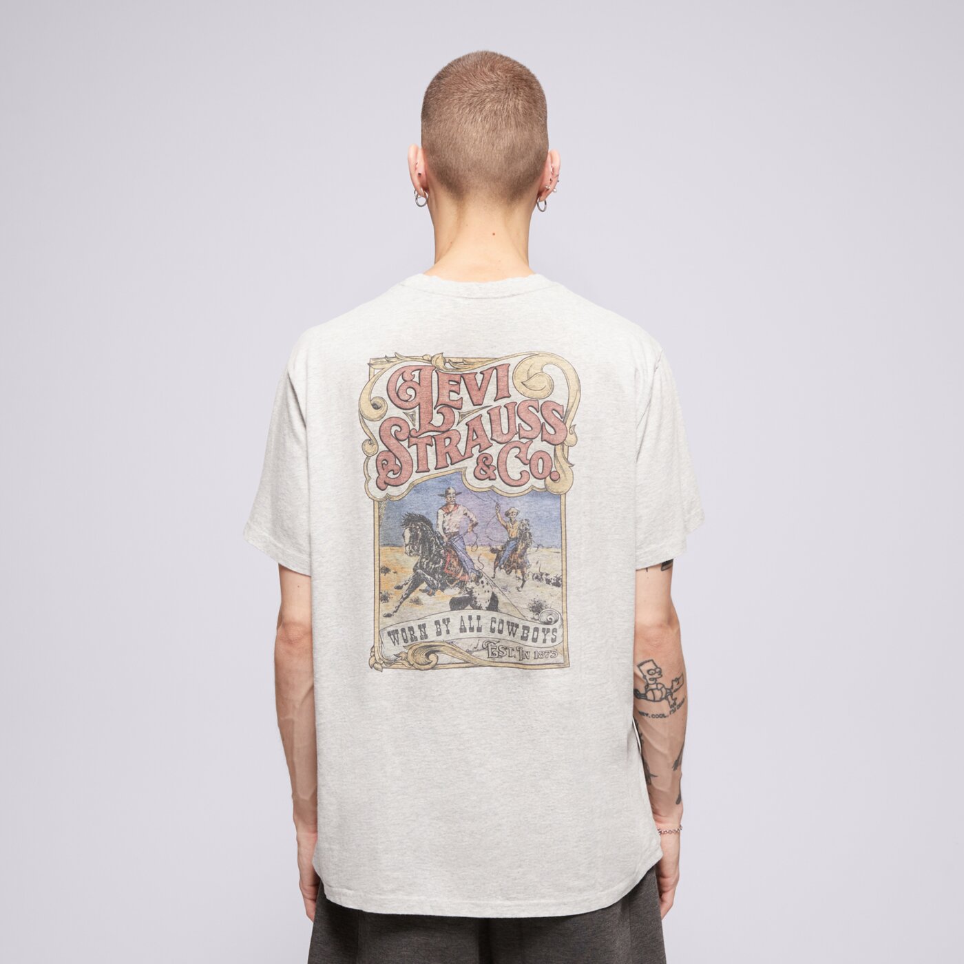 LEVI'S PÓLÓ SS RELAXED FIT TEE GREYS