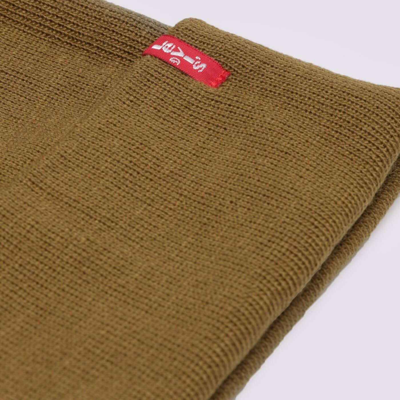 LEVI'S SAPKA SLOUCHY RED TAB BEANIE