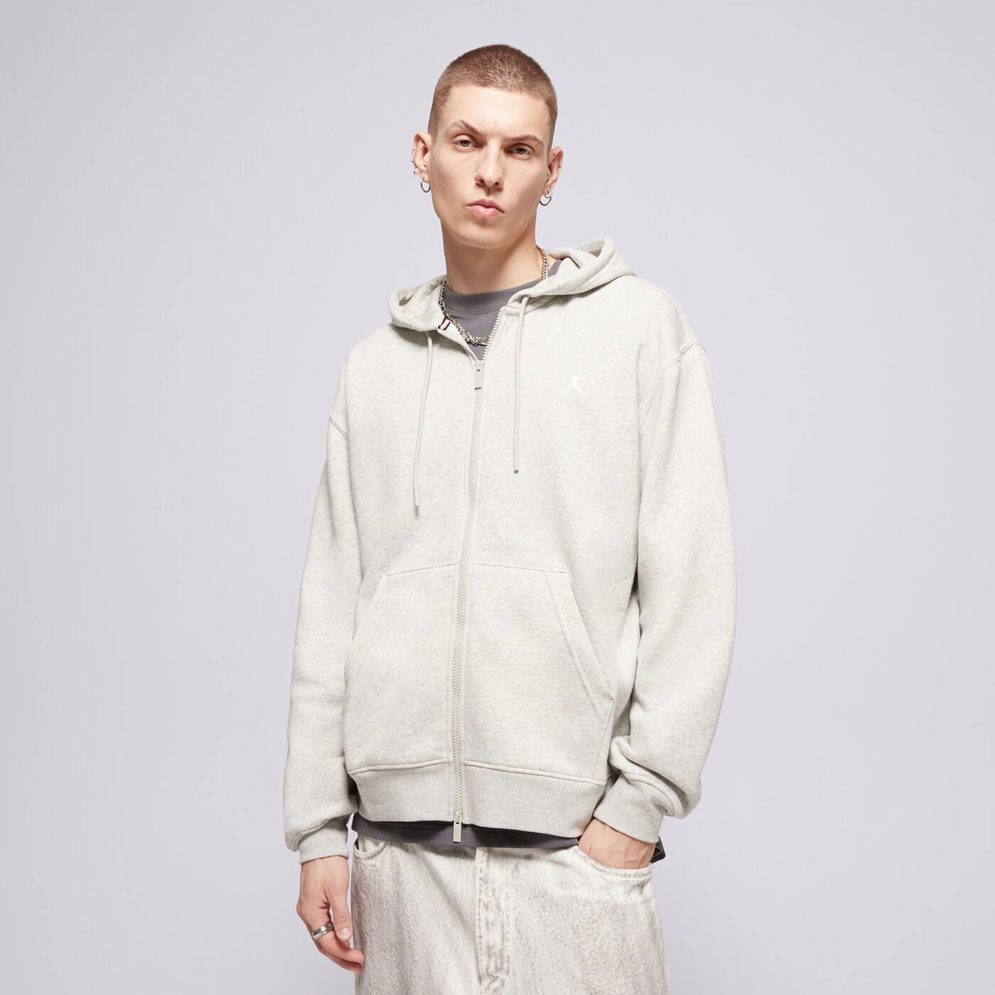 JORDAN PULÓVER CIPZÁRAS JORDAN BROOKLYN FLEECE