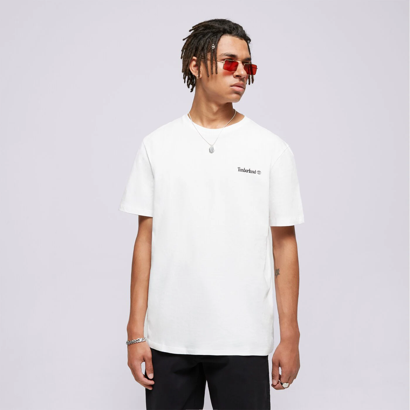 TIMBERLAND PÓLÓ SMALL LOGO PRINT TEE