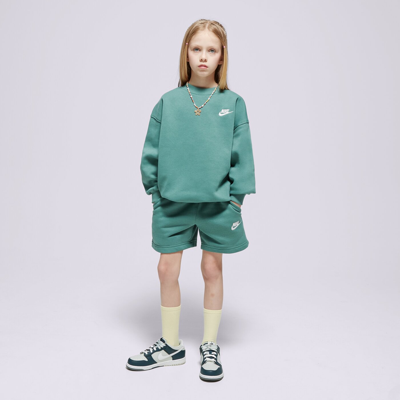 NIKE RÖVIDNADRÁG SPORTSWEAR CLUB FLEECE GIRL