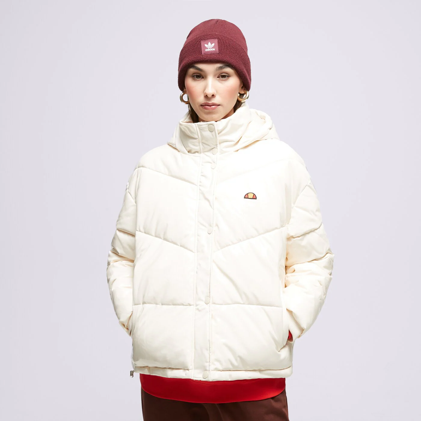ELLESSE KABÁT PEHELY TARANTINO OFF WHT PADDED JACKET