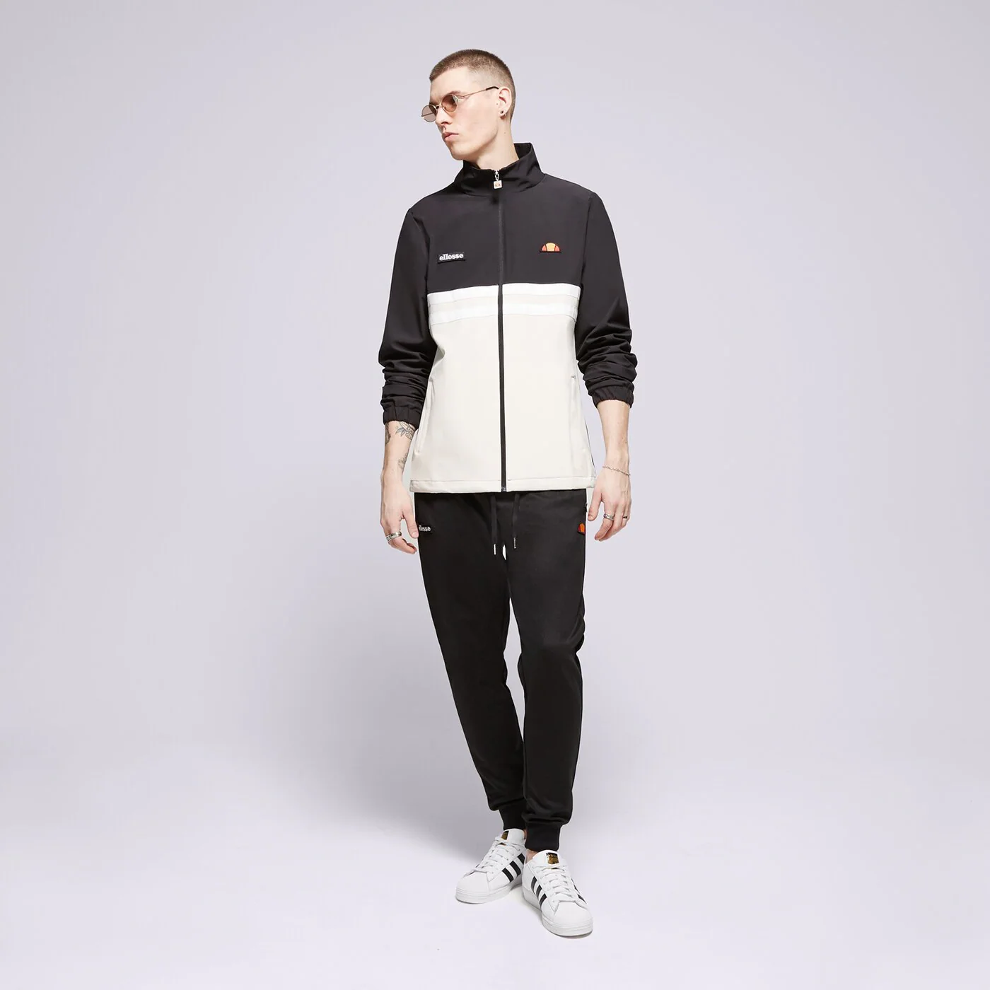 ELLESSE KABÁT LOSELLI JACKET BLK/OFF WHT