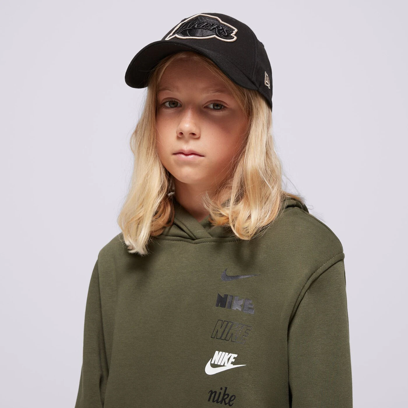 NIKE PULÓVER KAPUCNIS K NSW CLUB FLC HDY MLOGO BOY