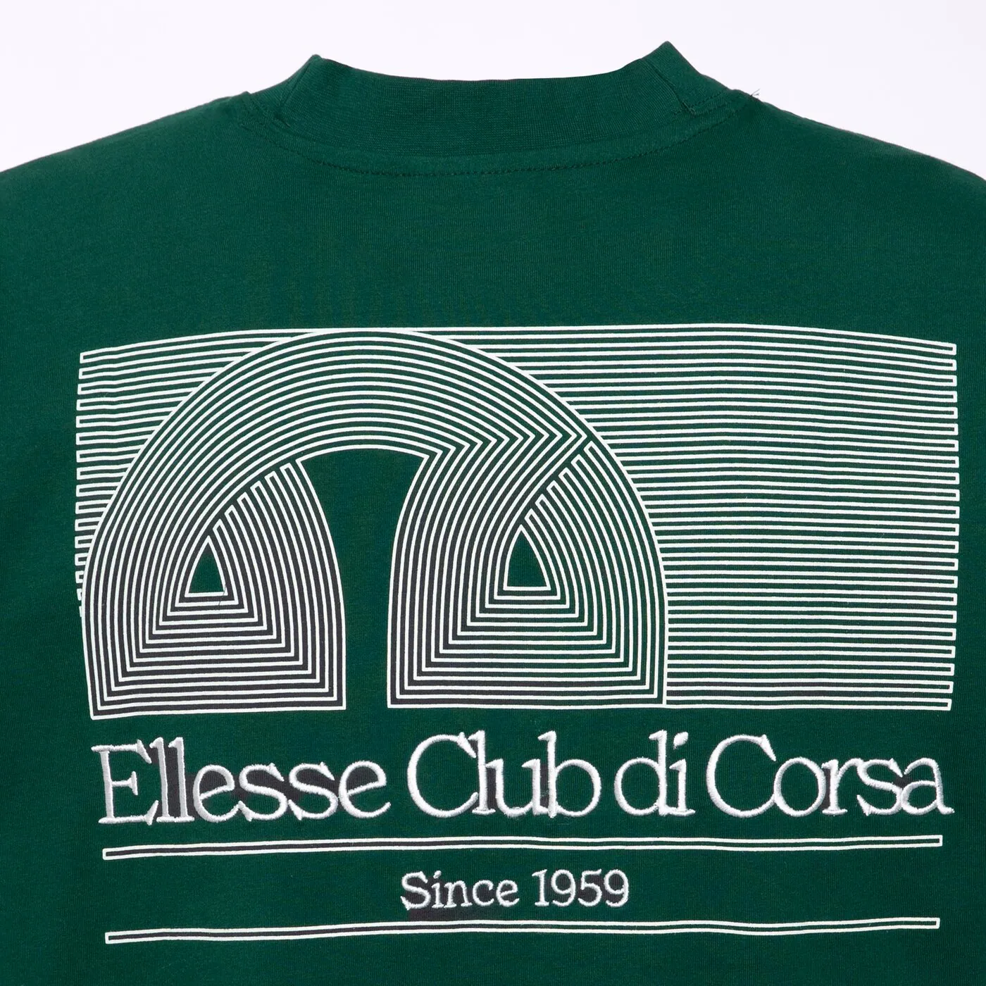 ELLESSE PÓLÓ CLUB DI CORSA TEE DGREEN