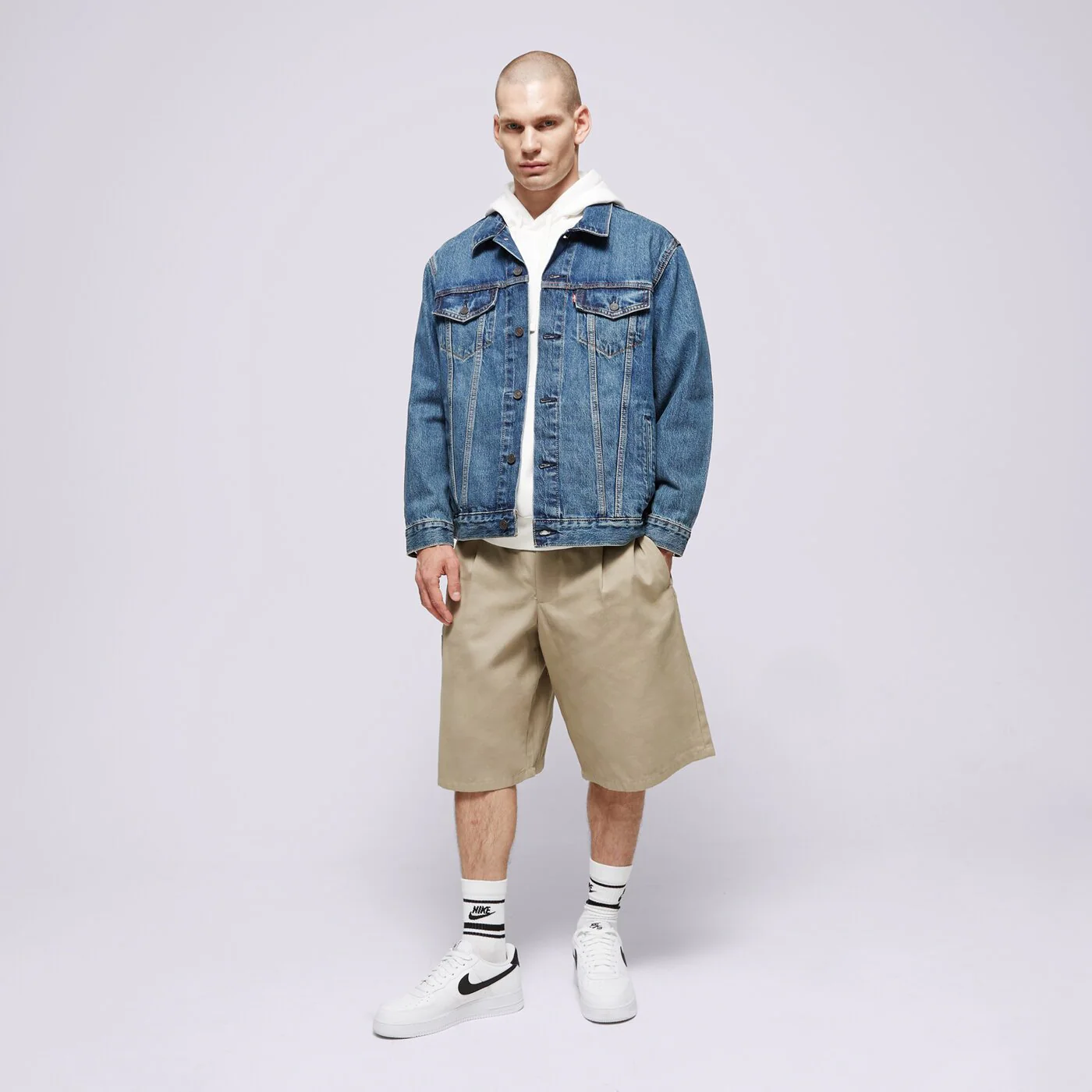 LEVI'S KABÁT RELAXED FIT TRUCKER MED INDIGO