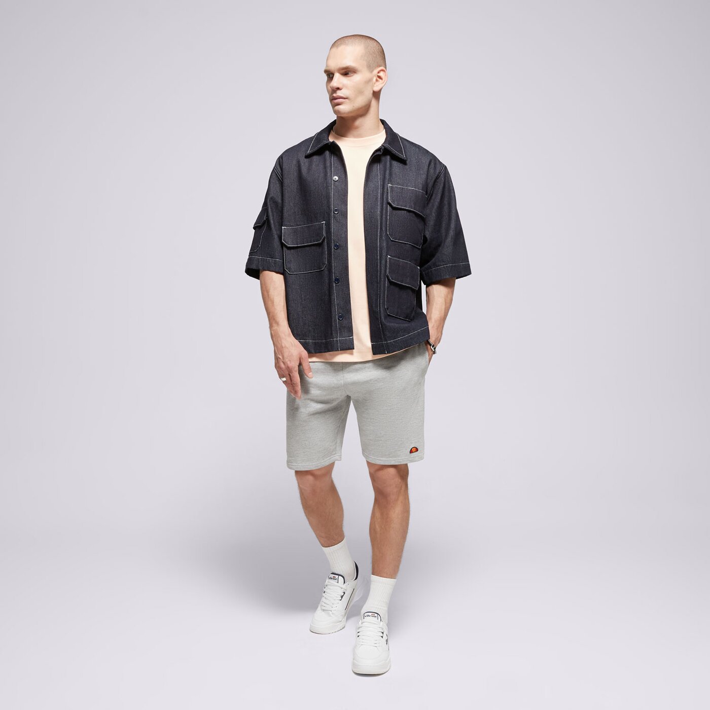 ELLESSE RÖVIDNADRÁG RAFFADALI SHORTS GREY MRL