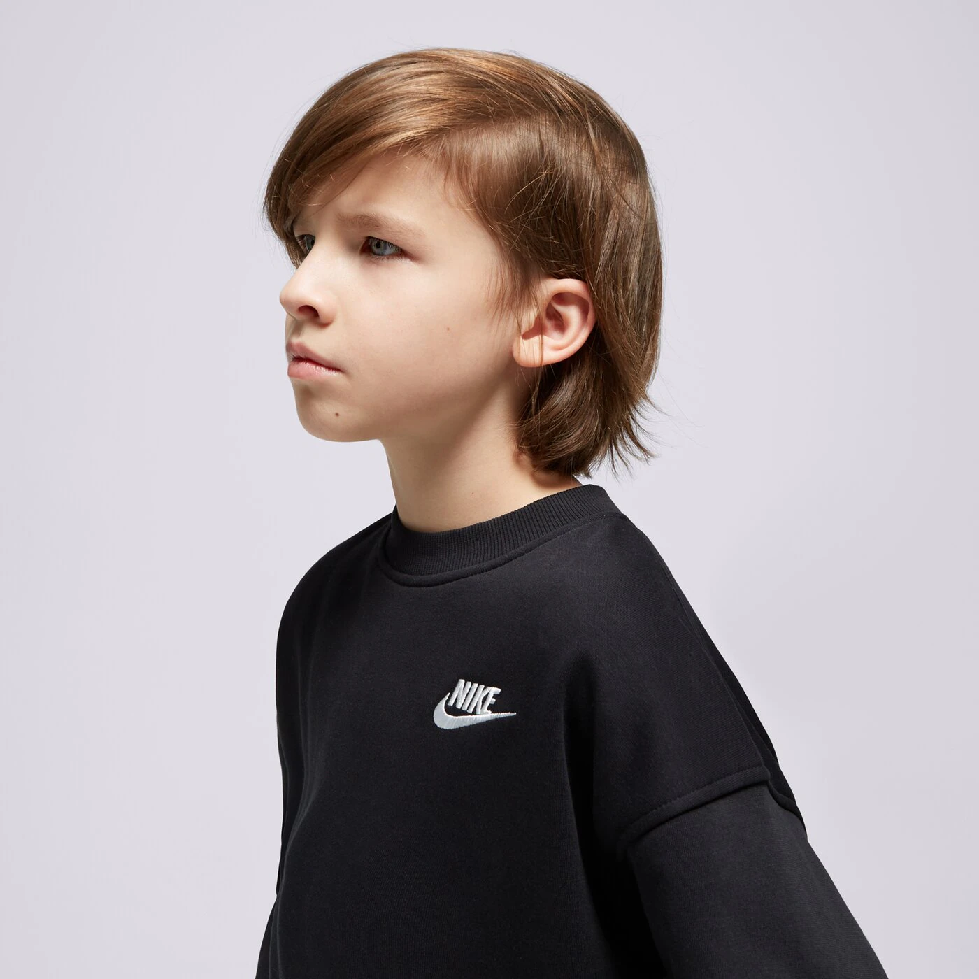 NIKE PULÓVER G NSW CLUB FLC OVRSZD CREW LBR G