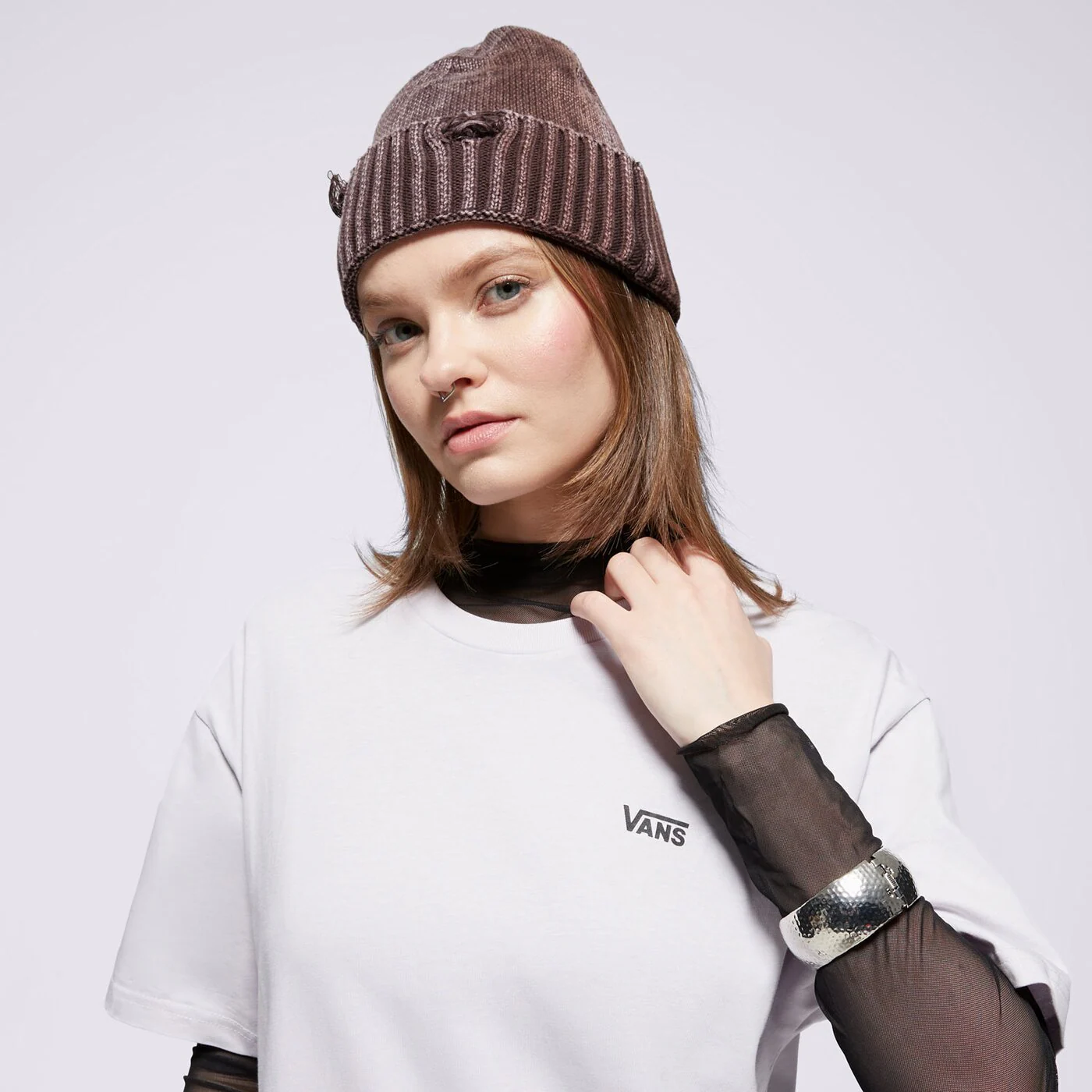 VANS PÓLÓ LEFT CHEST LOGO TEE EM