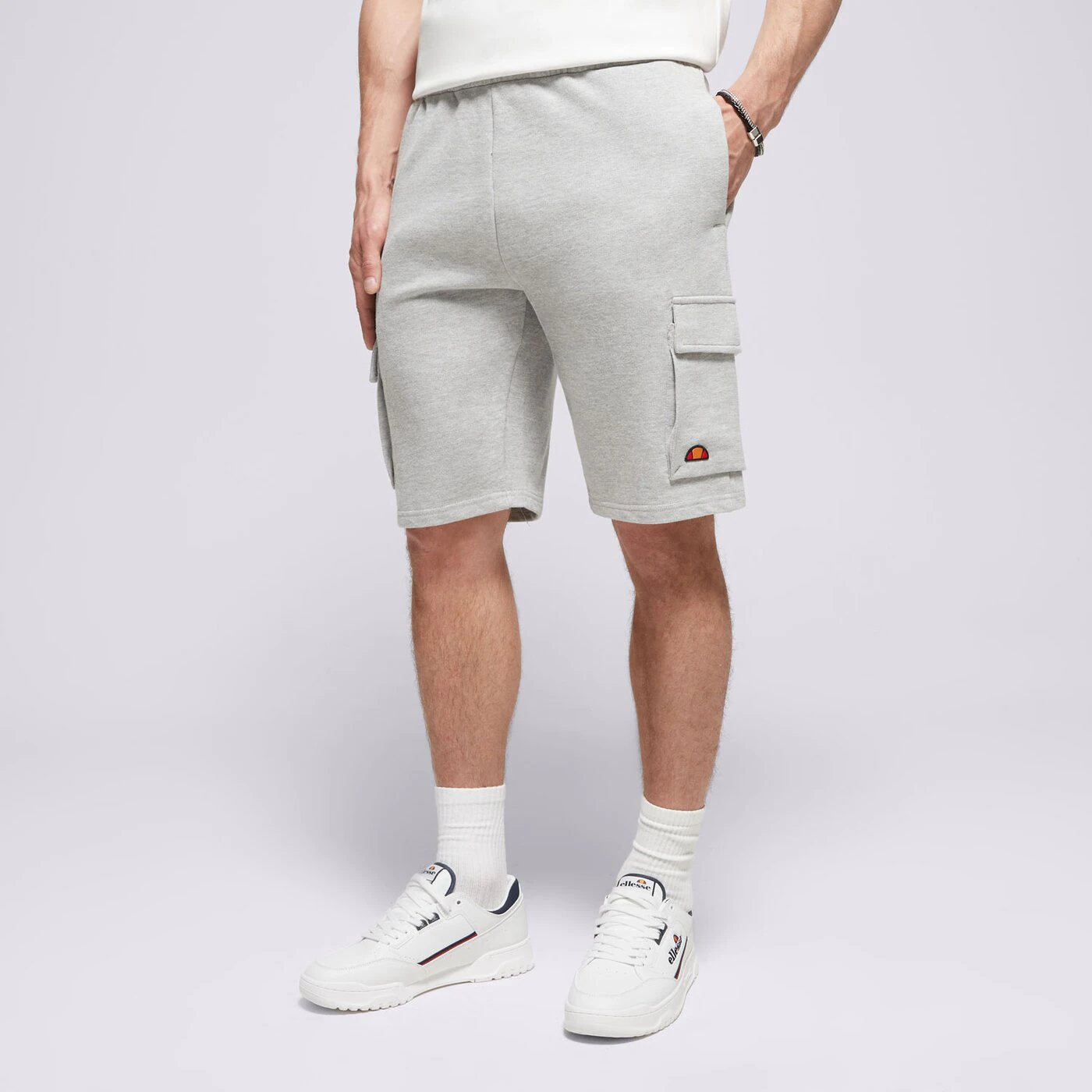ELLESSE RÖVIDNADRÁG VIZZINI CARGO SHORTS GREY MRL