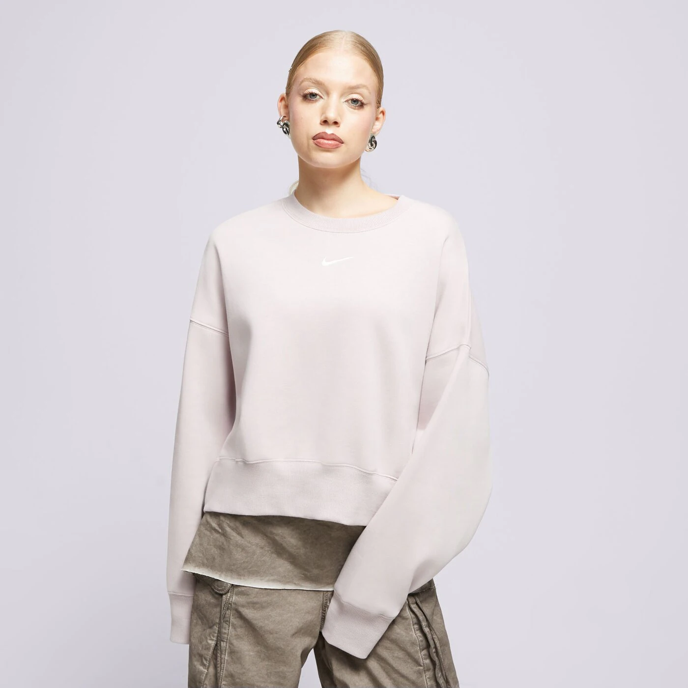 NIKE PULÓVER W NSW PHNX FLC OOS CREW