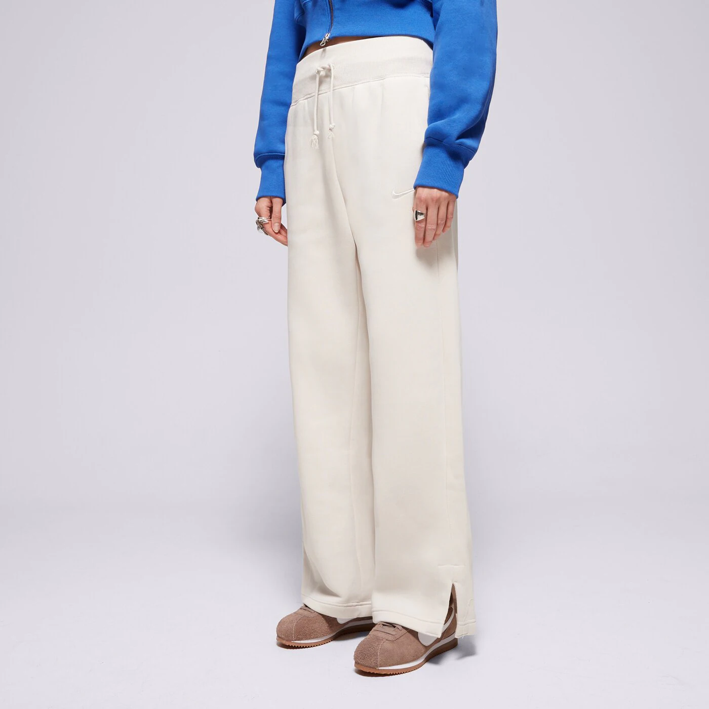 NIKE NADRÁG W NSW PHNX FLC HR PANT WIDE