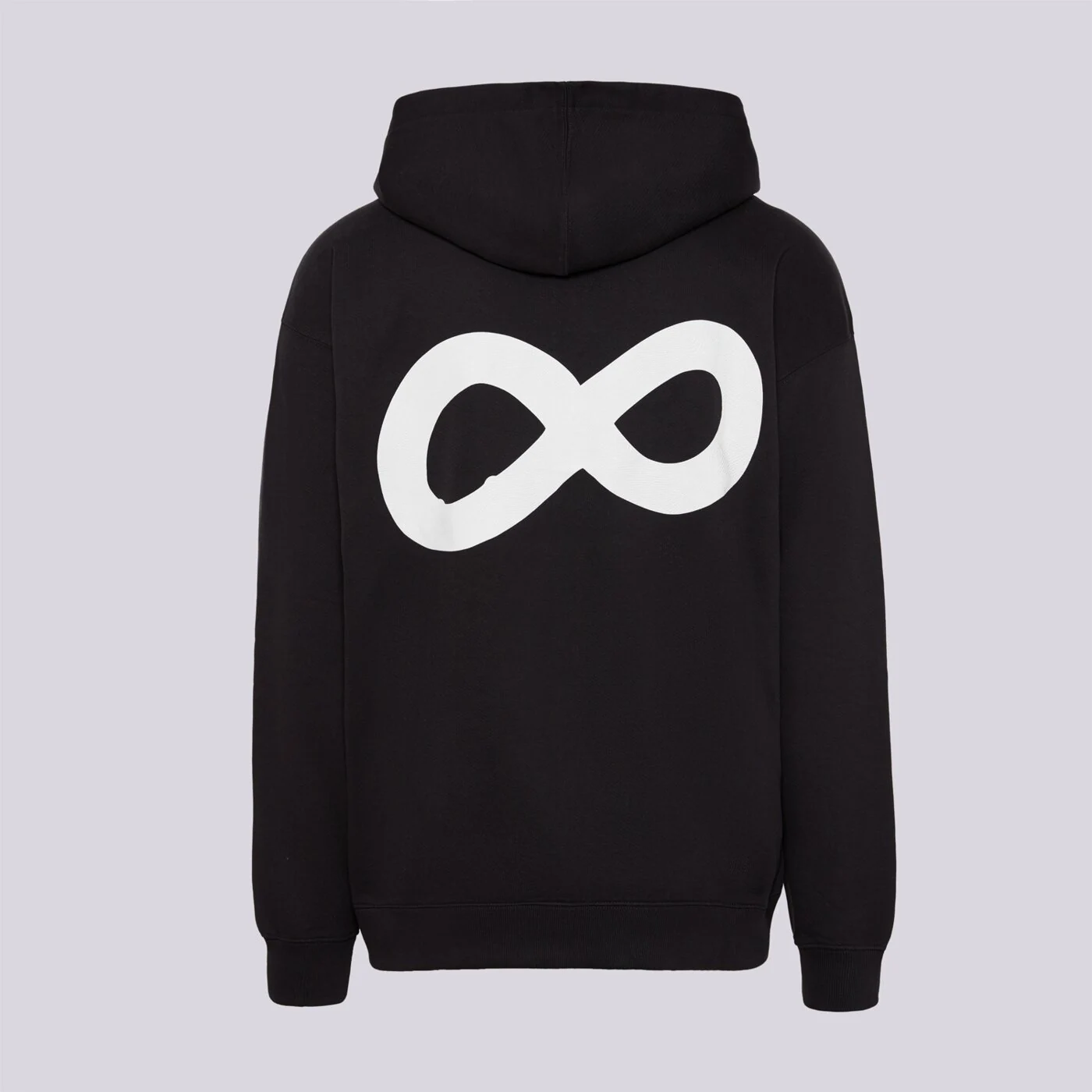 PROSTO PULÓVER CIPZÁRAS ZIP HOODIE INFINITY BLACK