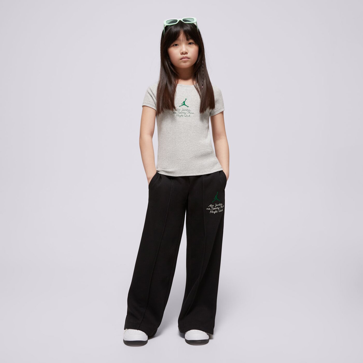 JORDAN PÓLÓ JDG COURT OF LEGENDS RIBBED TE GIRL