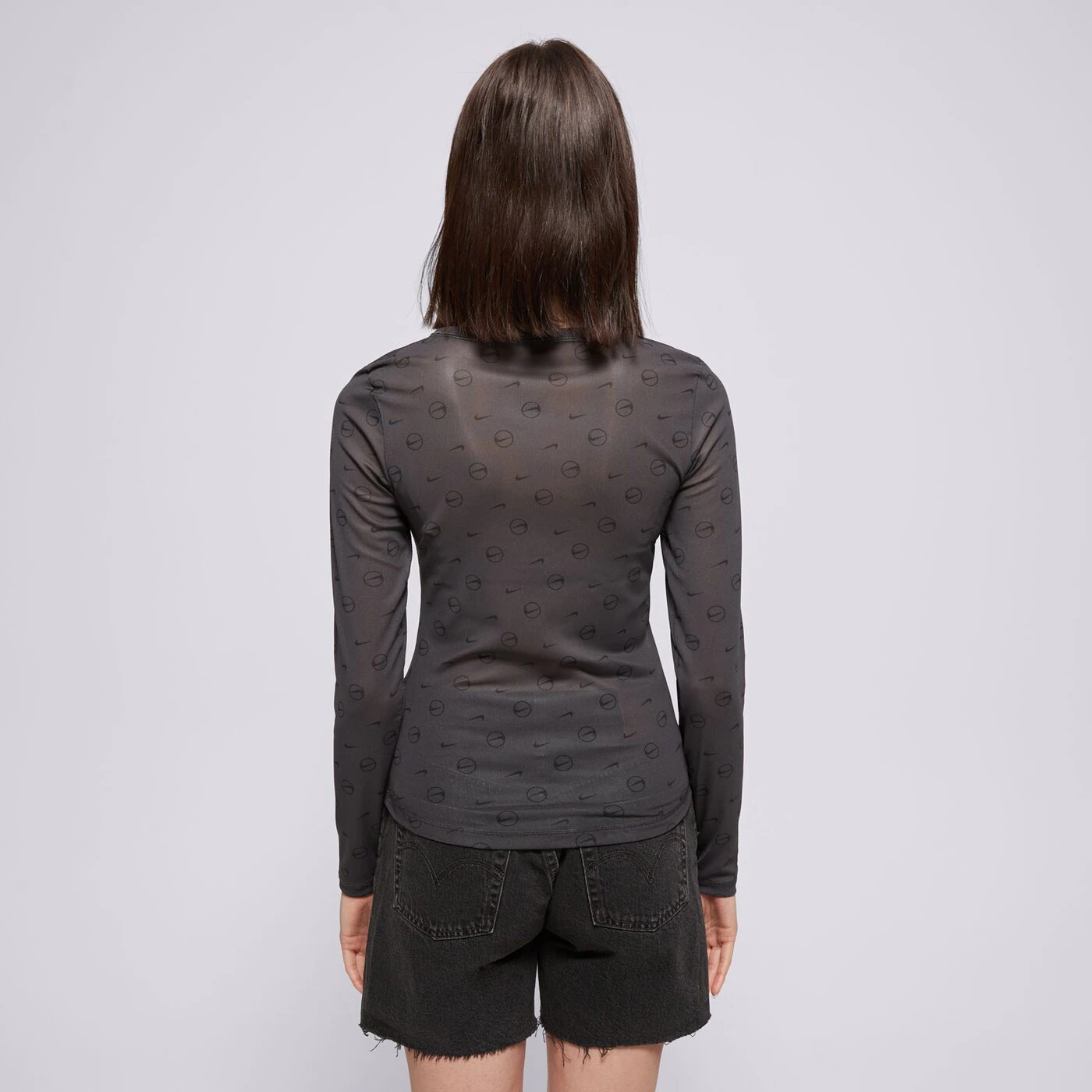 NIKE PÓLÓ W NSW LS SHEER TOP SW