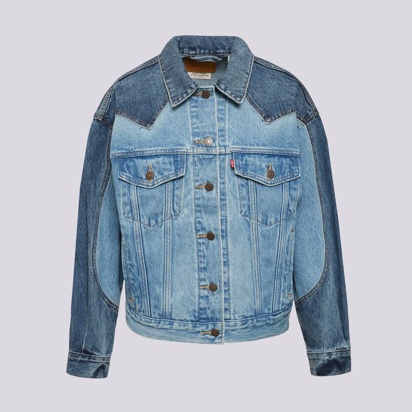 LEVI'S KABÁT 90S WESTERN PIECED TRCKR WORN IN