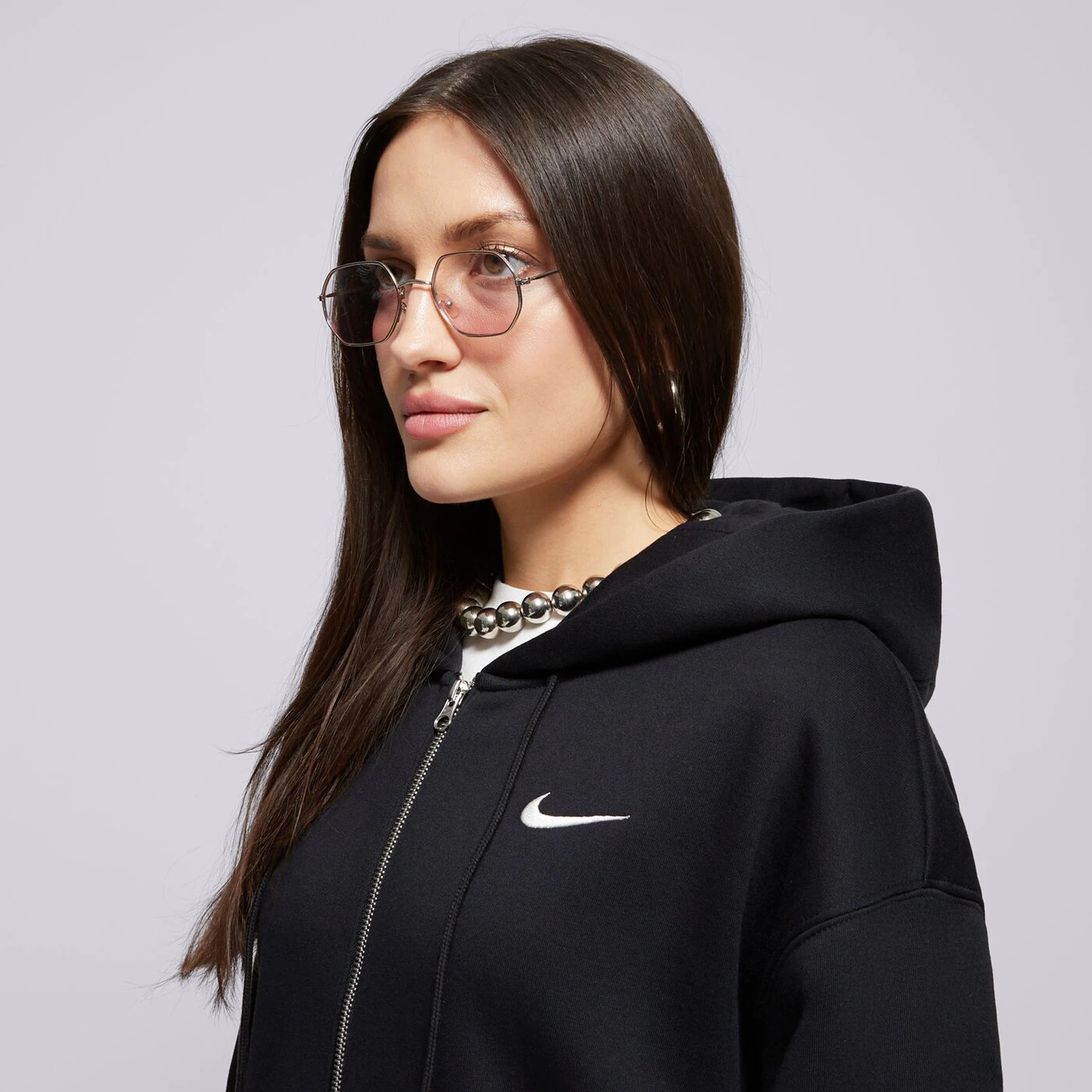NIKE PULÓVER CIPZÁRAS W NSW PHNX FLC FZ OS HOODIE