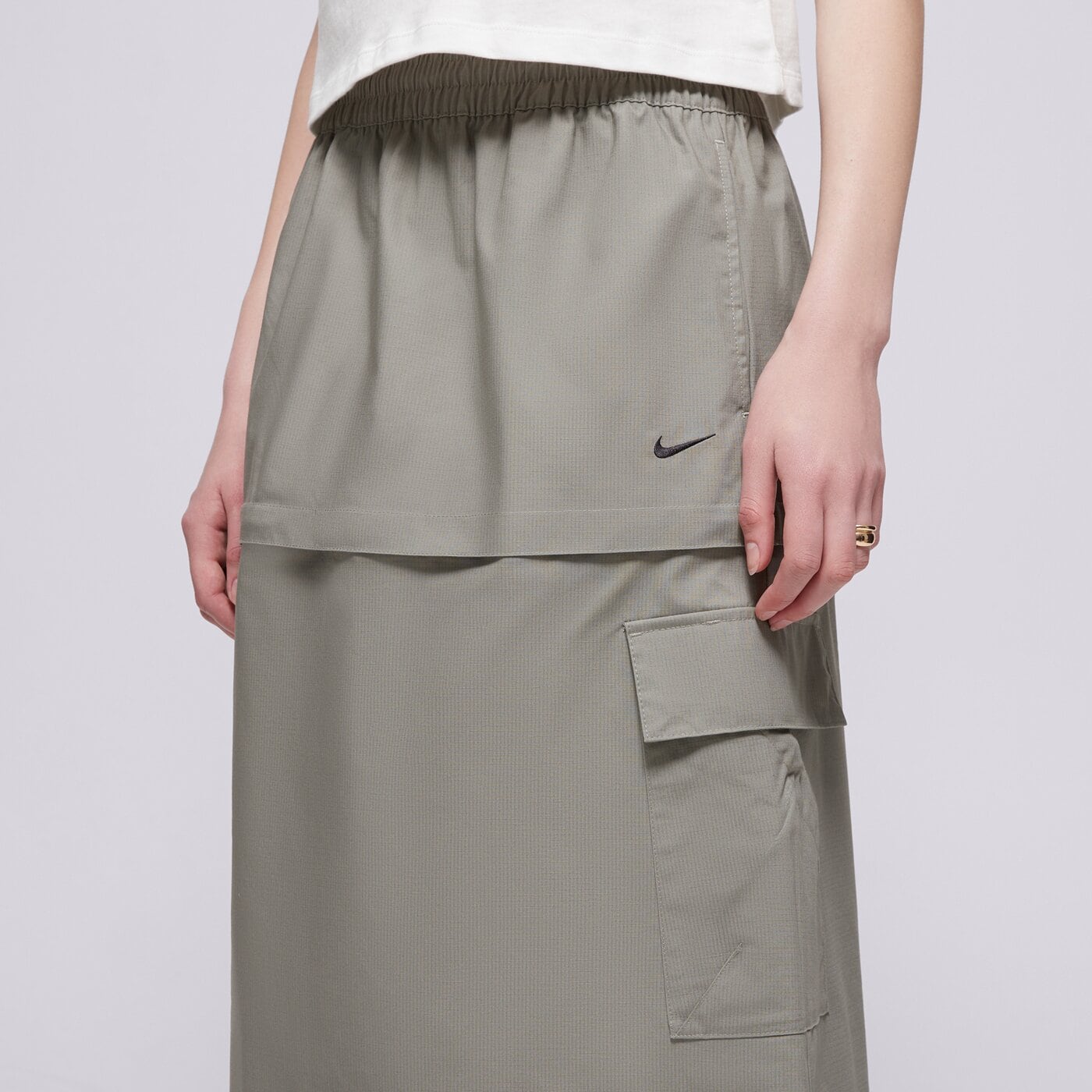 NIKE SZOKNYA W NSW ESSTL WVN MR CGO MDI SKT