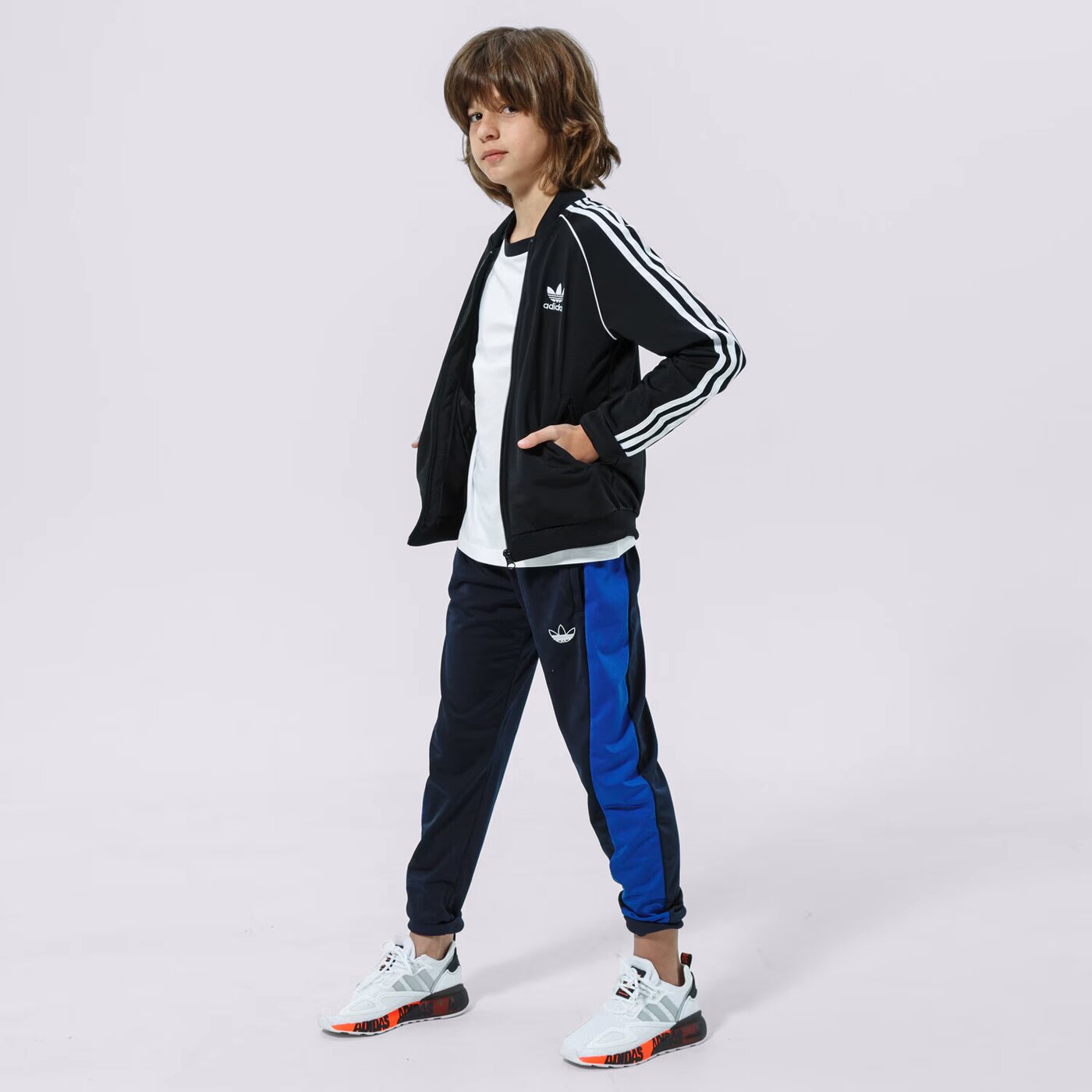 ADIDAS PULÓVER CIPZÁRAS SST TRACK TOP B