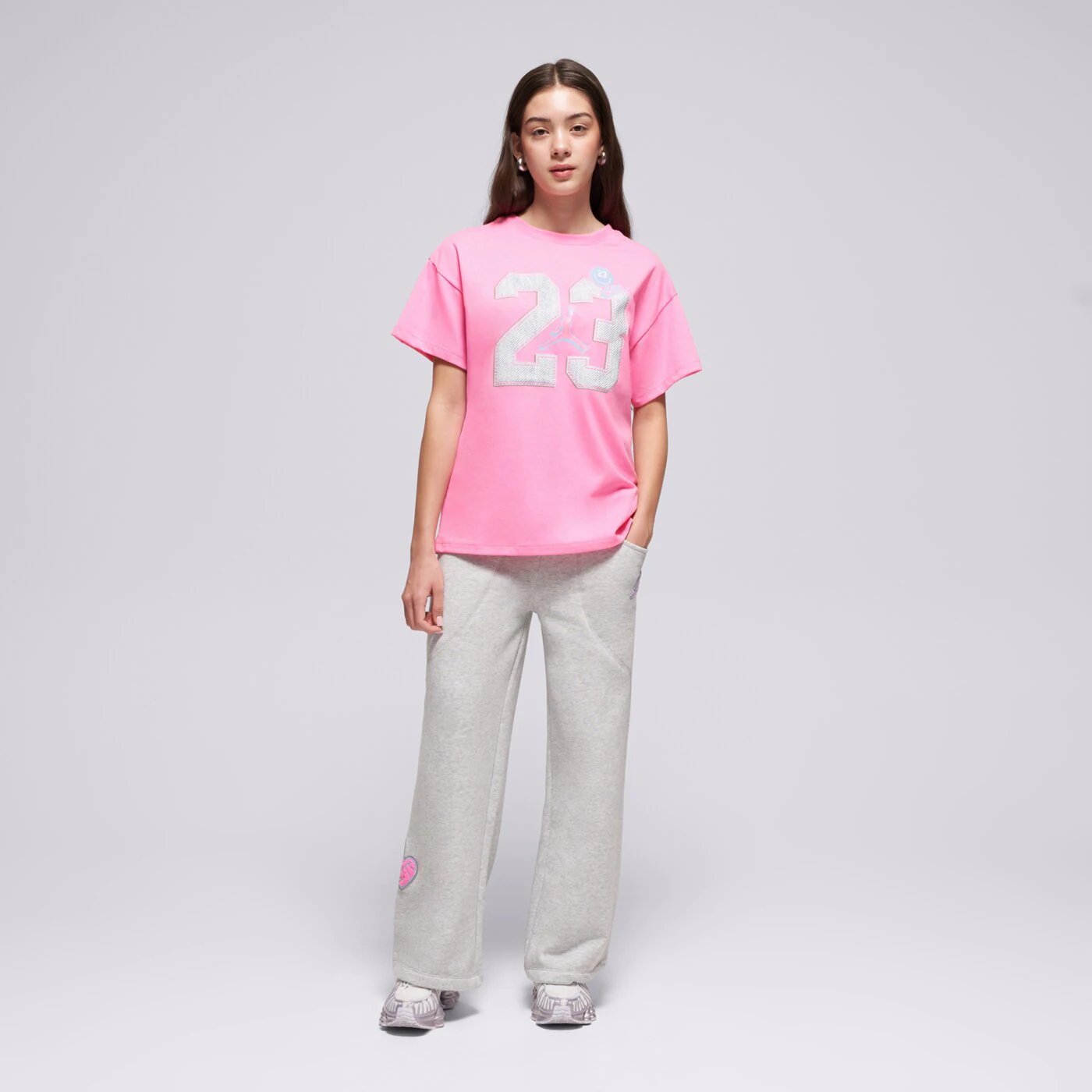 JORDAN PÓLÓ JDG BLUE JEANS & BLING SS TEE GIRL