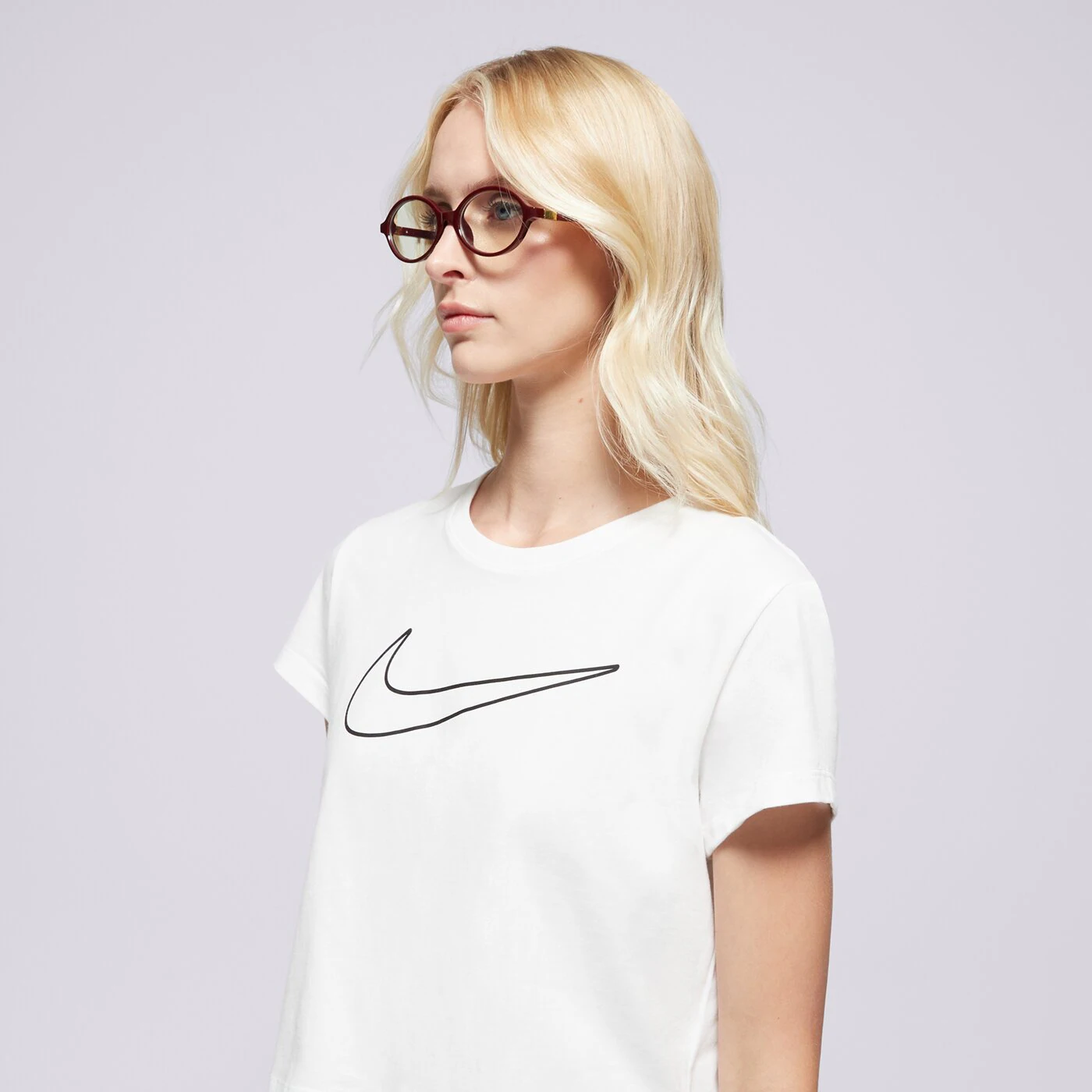 NIKE PÓLÓ W NSW CLUB SS TEE HBR MD
