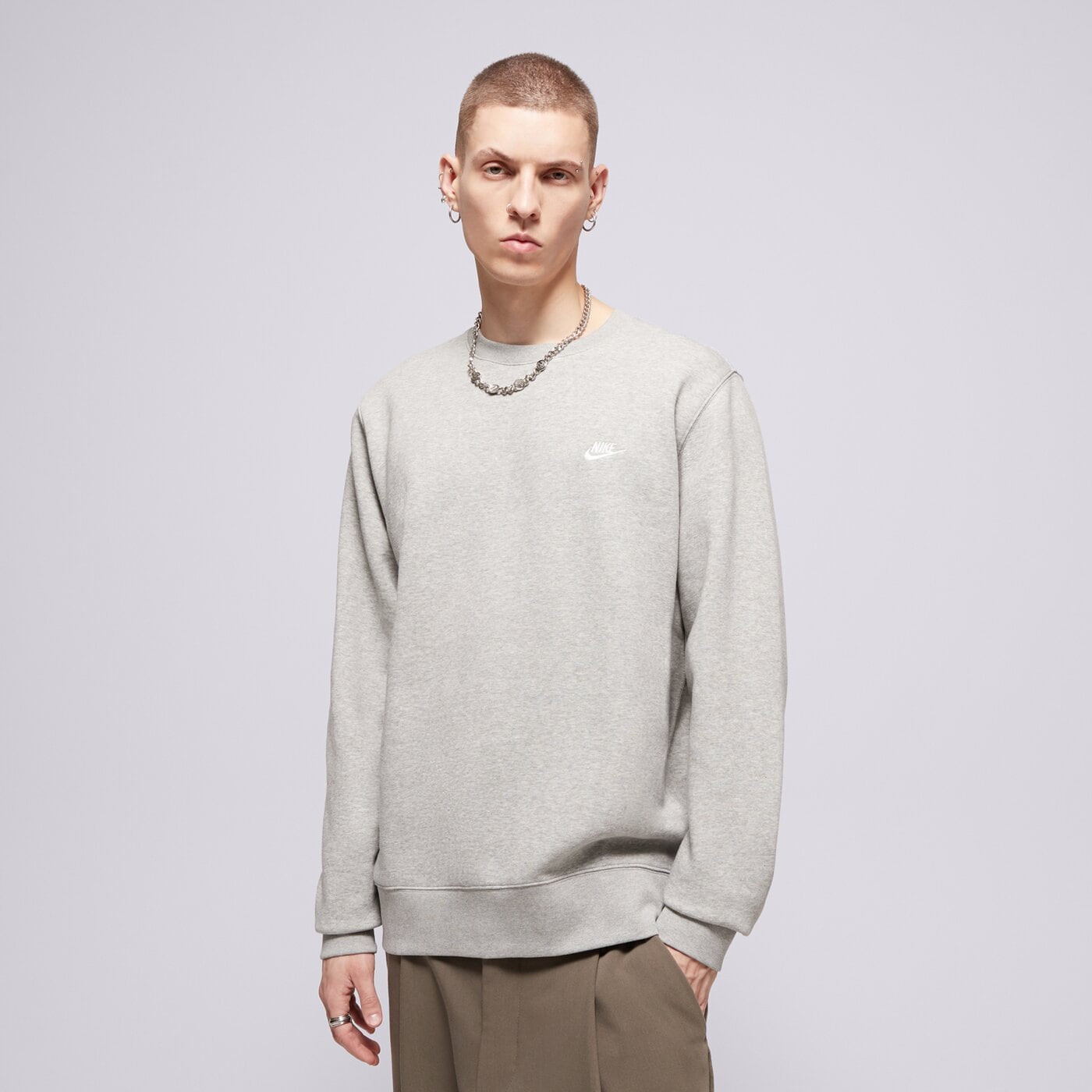 NIKE PULÓVER M NK CLUB BB CREW