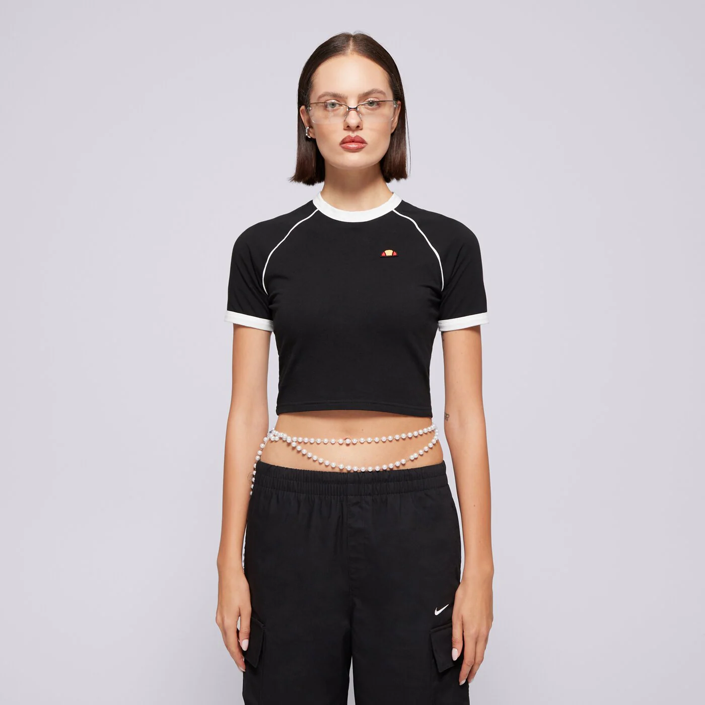 ELLESSE PÓLÓ CHEVALIER TEE BLK