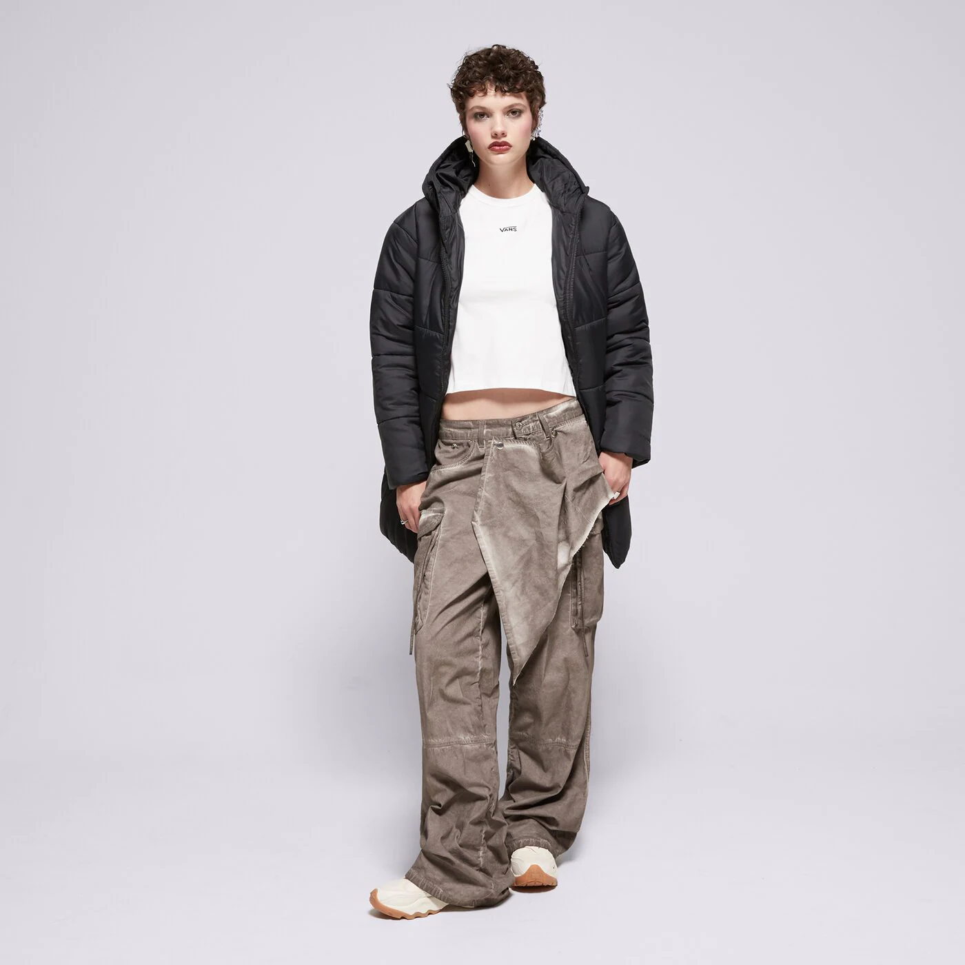 NIKE HOSSZÚ KABÁT W NSW TF SNFL NK CLSC PRKA