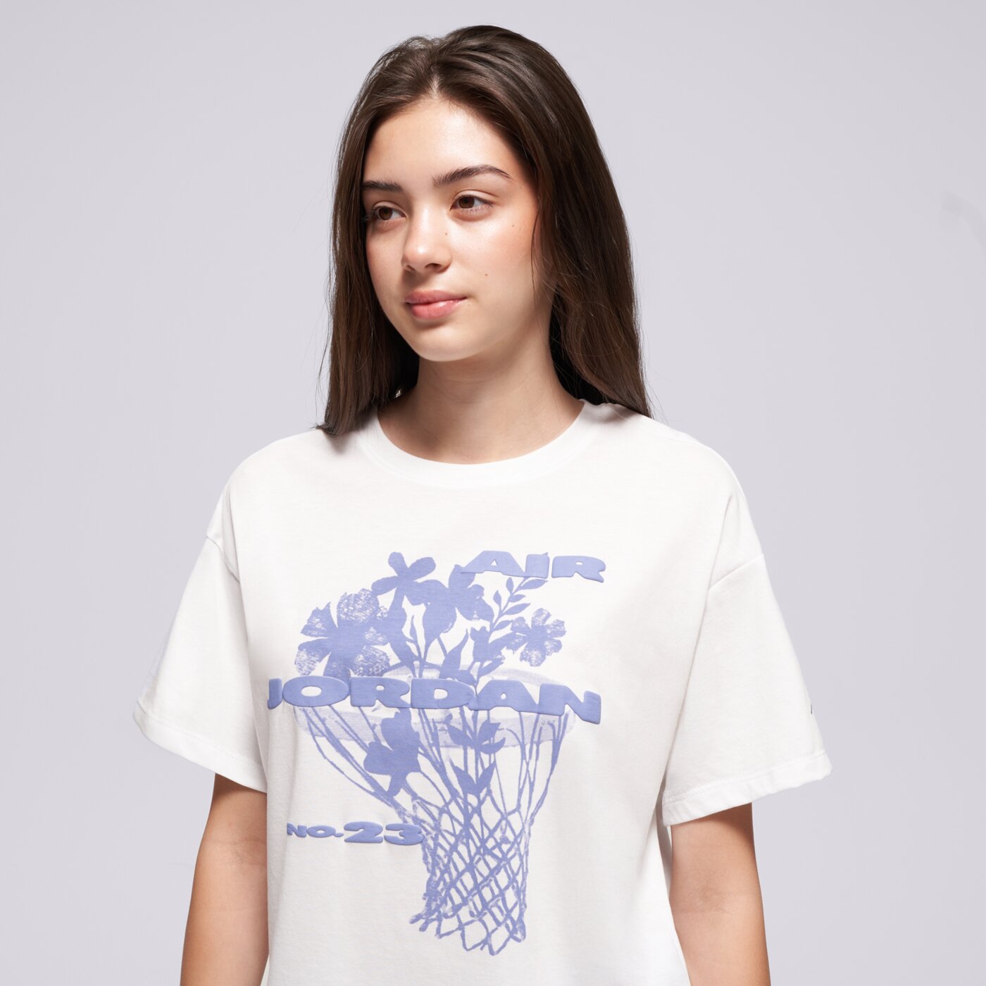 JORDAN PÓLÓ JDG JORDAN 23 FLOWERS SS TEE GIRL