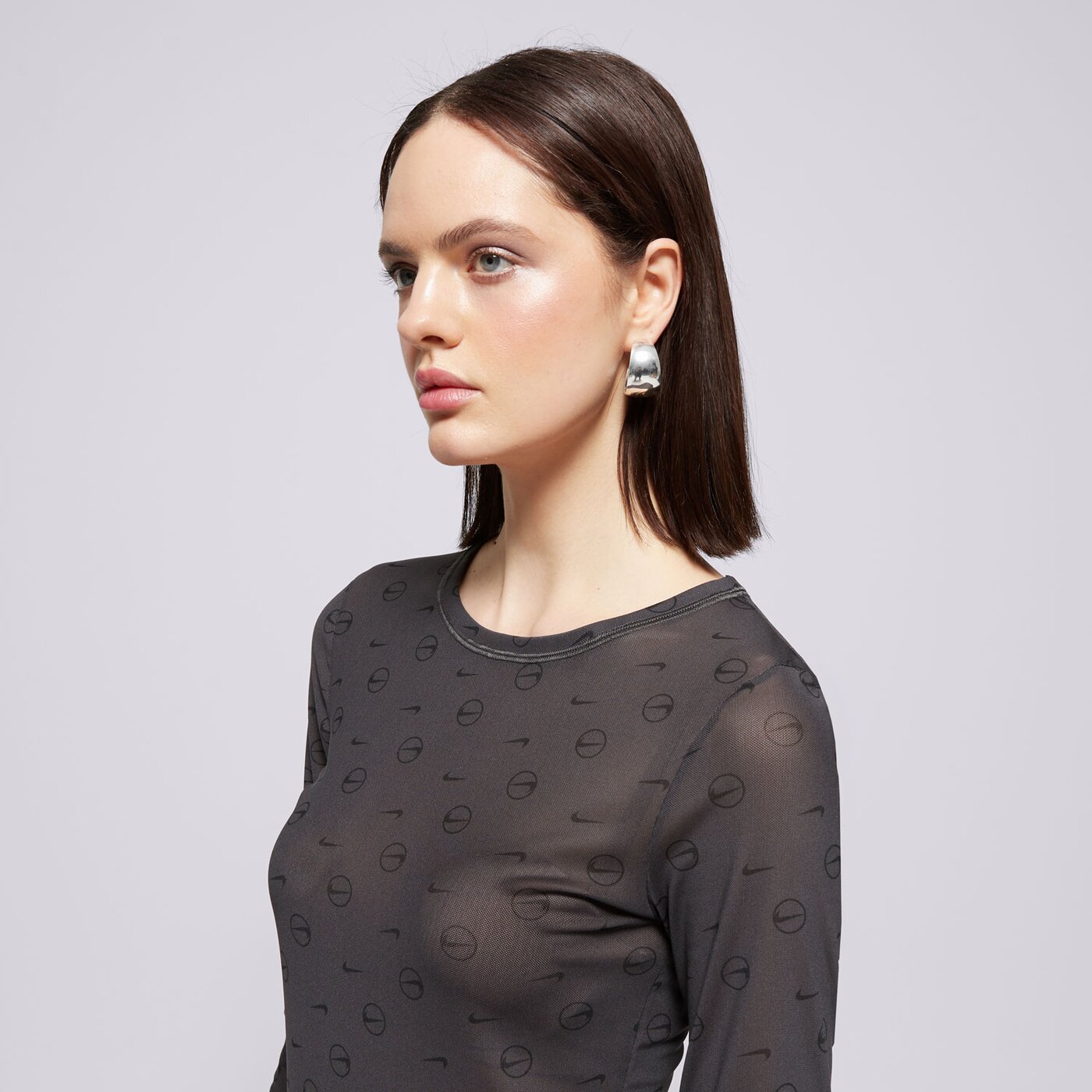 NIKE PÓLÓ W NSW LS SHEER TOP SW