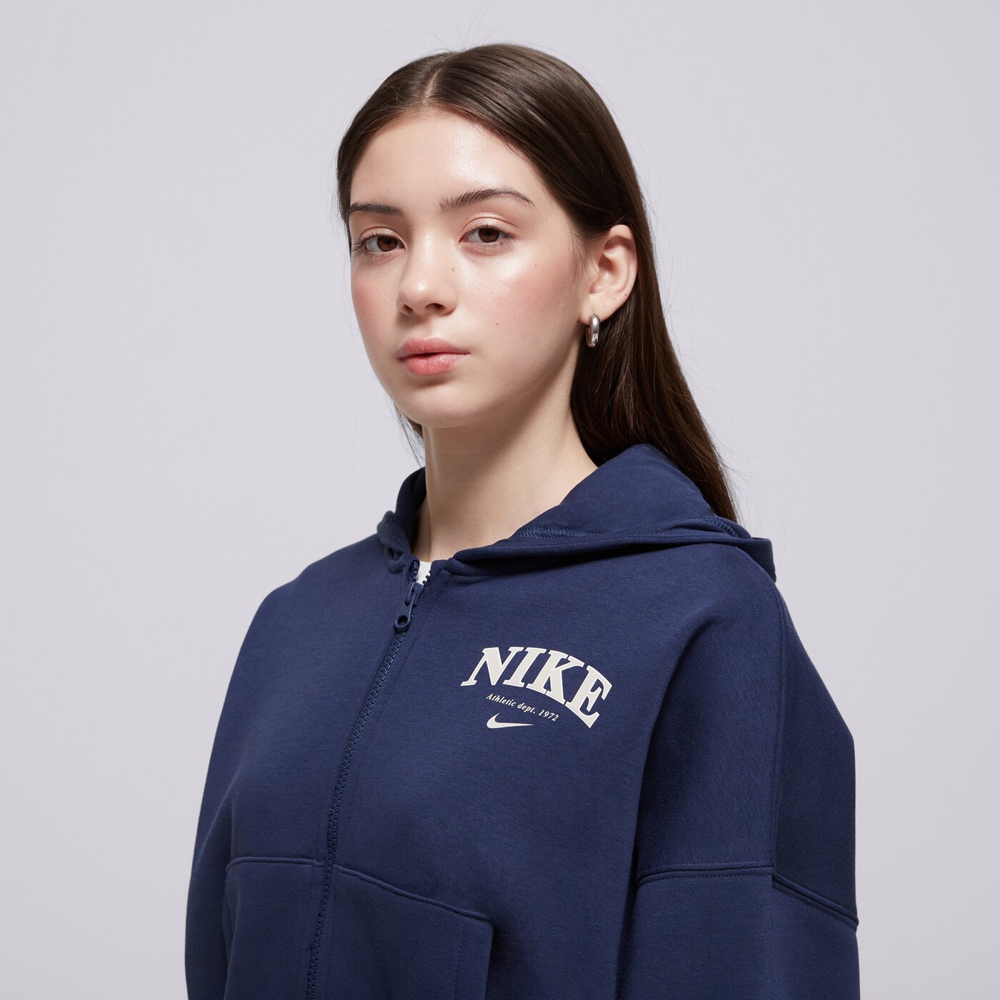 NIKE PULÓVER CIPZÁRAS G NSW FLC FZ HOODIE GIRL