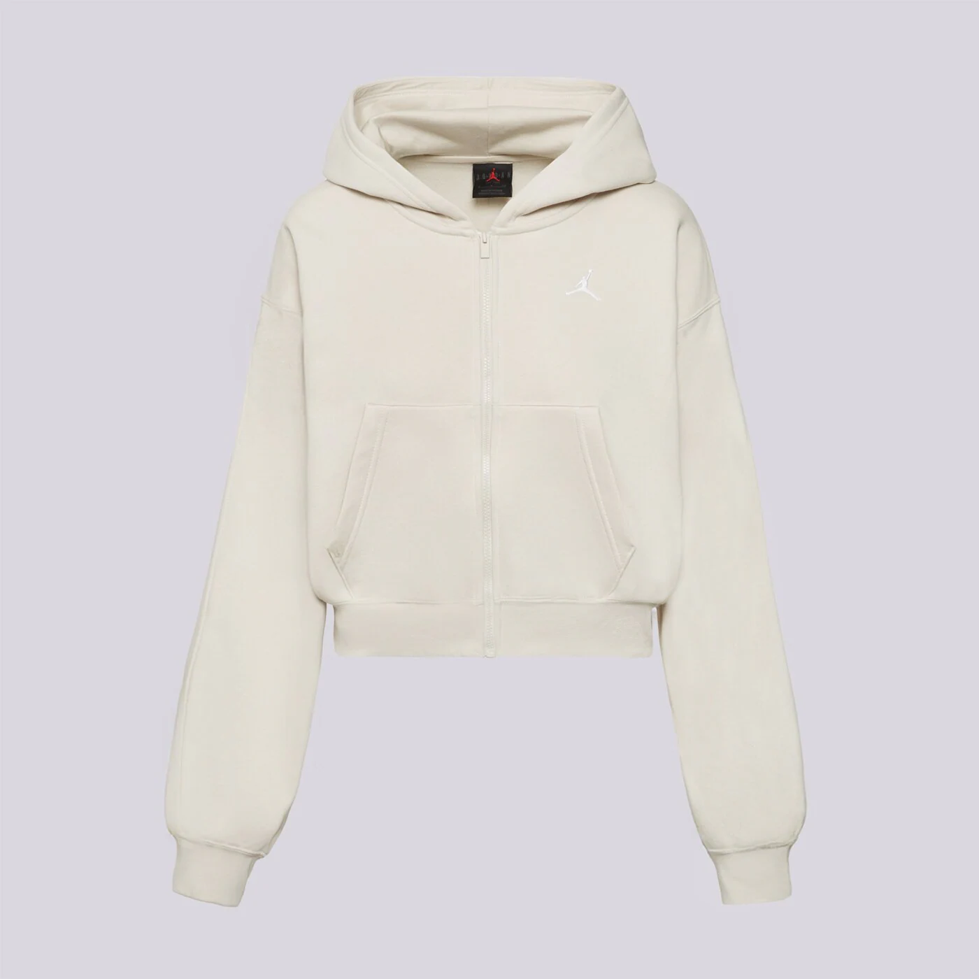 JORDAN PULÓVER CIPZÁRAS KAPUCNIS W J BRK FLC FZ MOD CROP