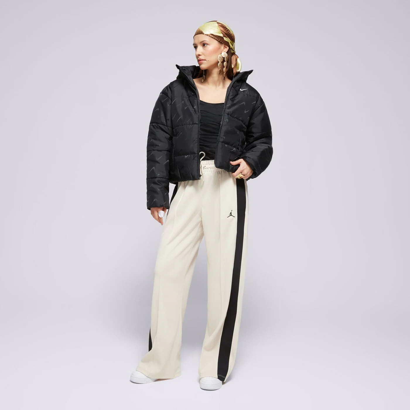 NIKE KABÁT PEHELY W NSW TF SNFL NK CLSC PFR AOP