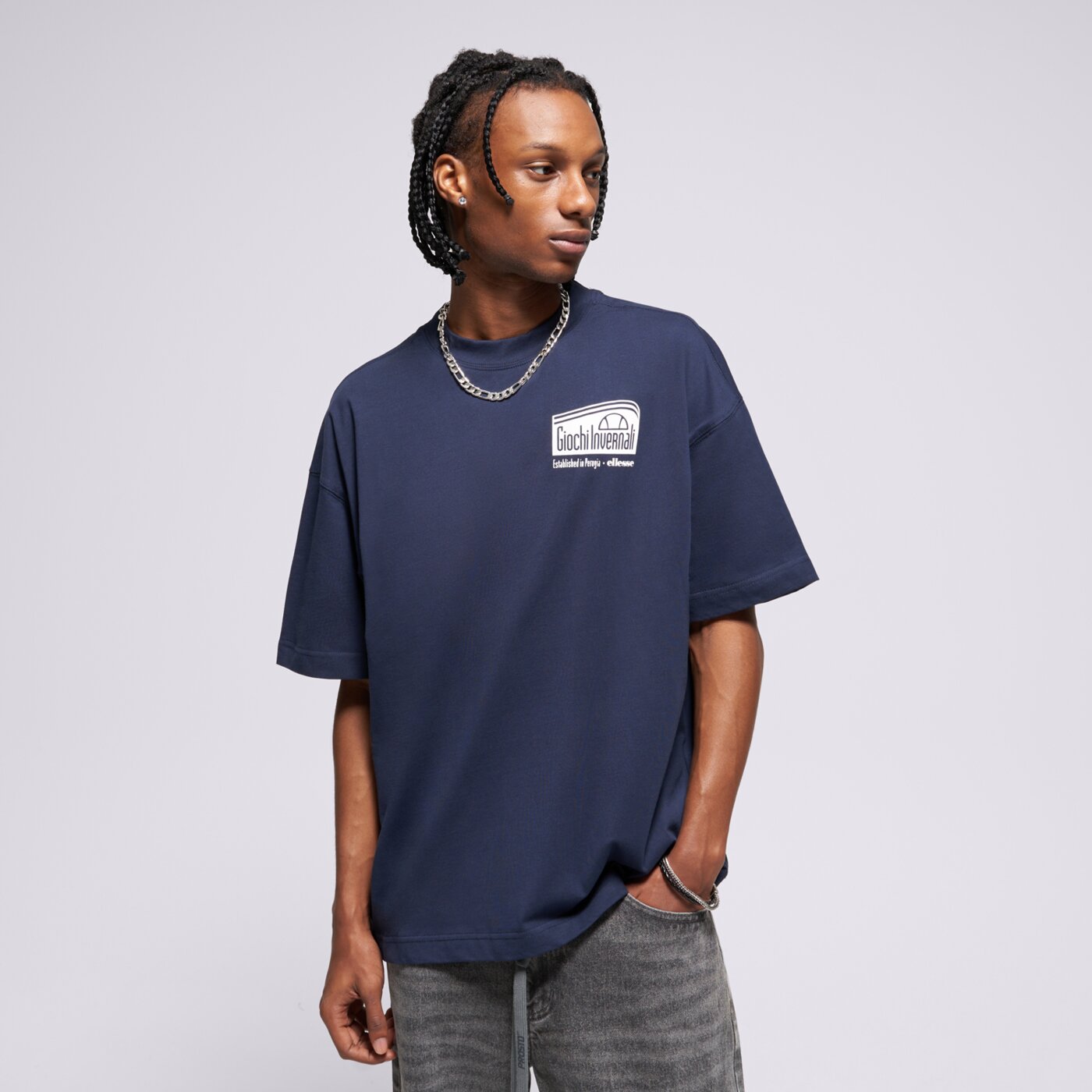ELLESSE PÓLÓ SUAVEN TEE NAVY