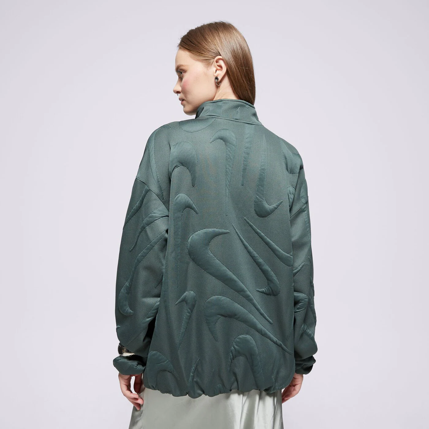 NIKE KABÁT W NSW CLLCTN COZY LOGO QZ