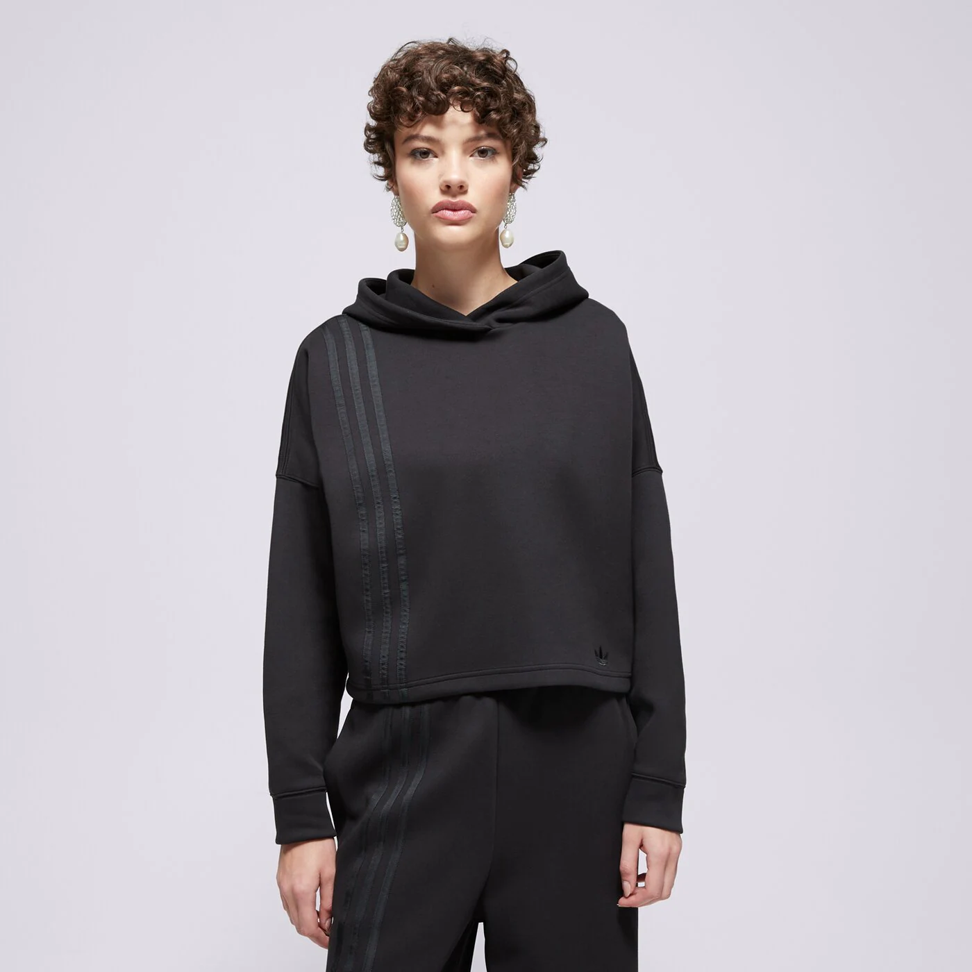 ADIDAS PULÓVER KAPUCNIS 3 STRIPES HOODY