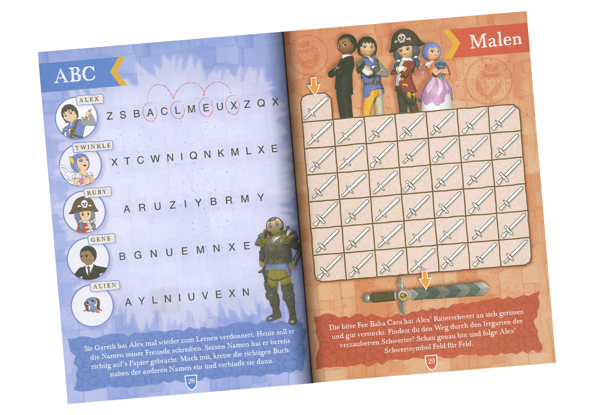 Super 4: Der große Rätselspaß - Das Ritterland