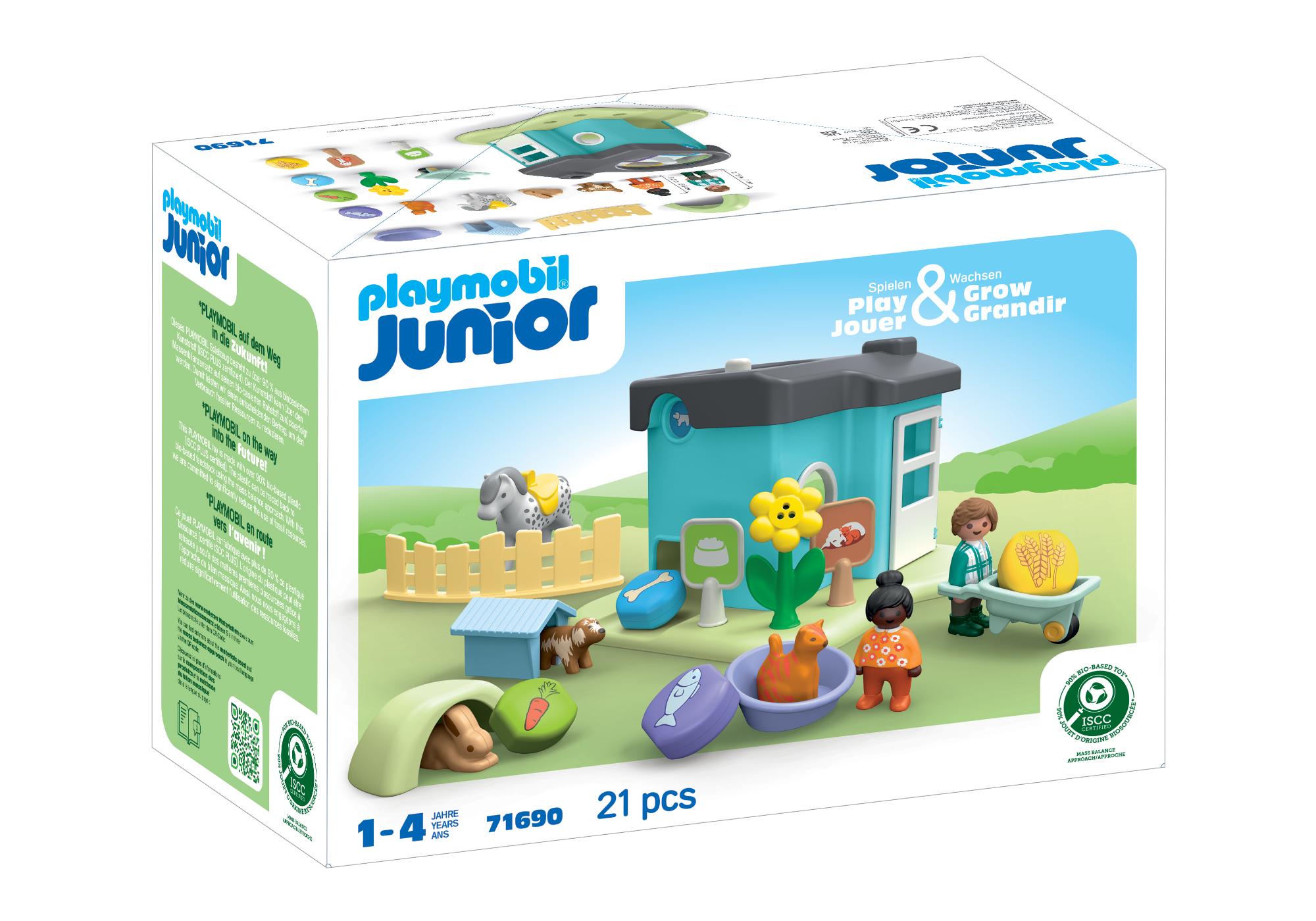 JUNIOR: Tierpension mit Futterspender