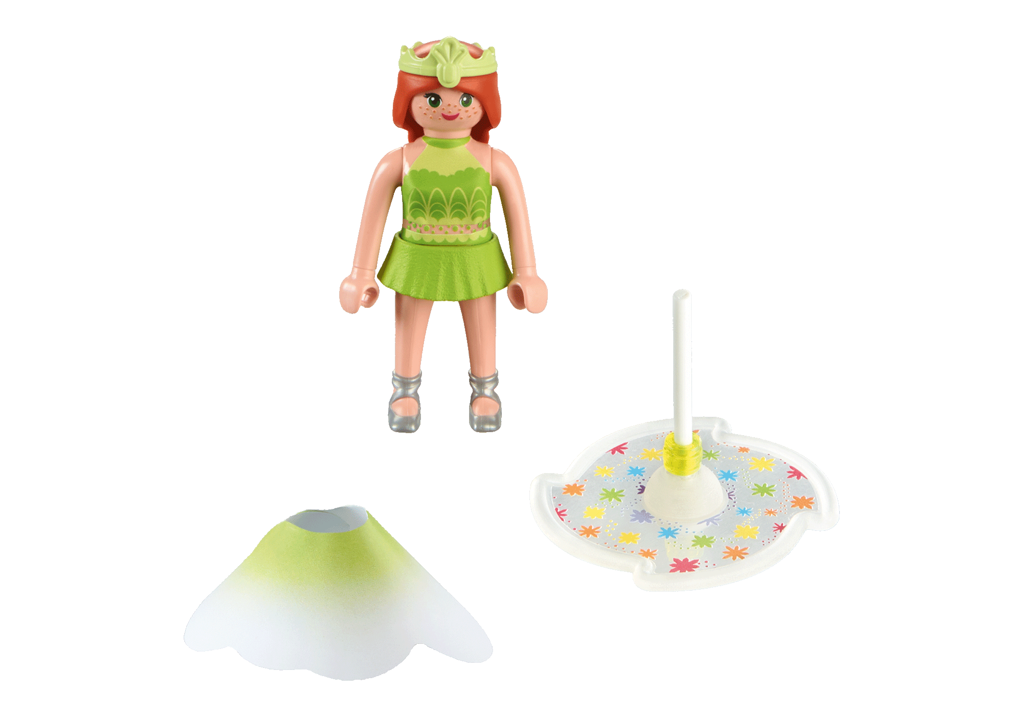 Himmlischer Regenbogeneisel mit Prinzessin