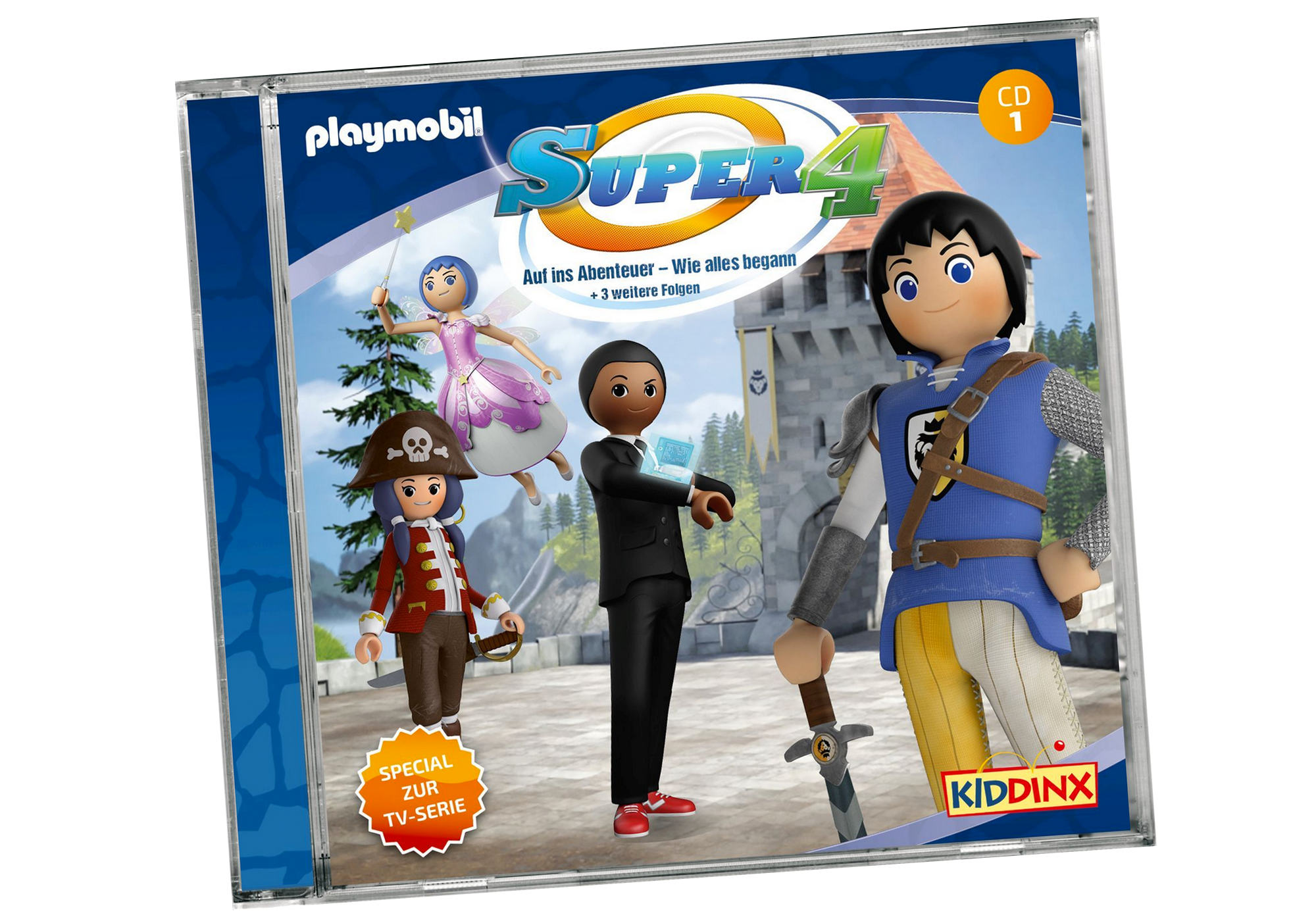 CD 1 Super4: Auf ins Abenteuer - Wie alles begann
