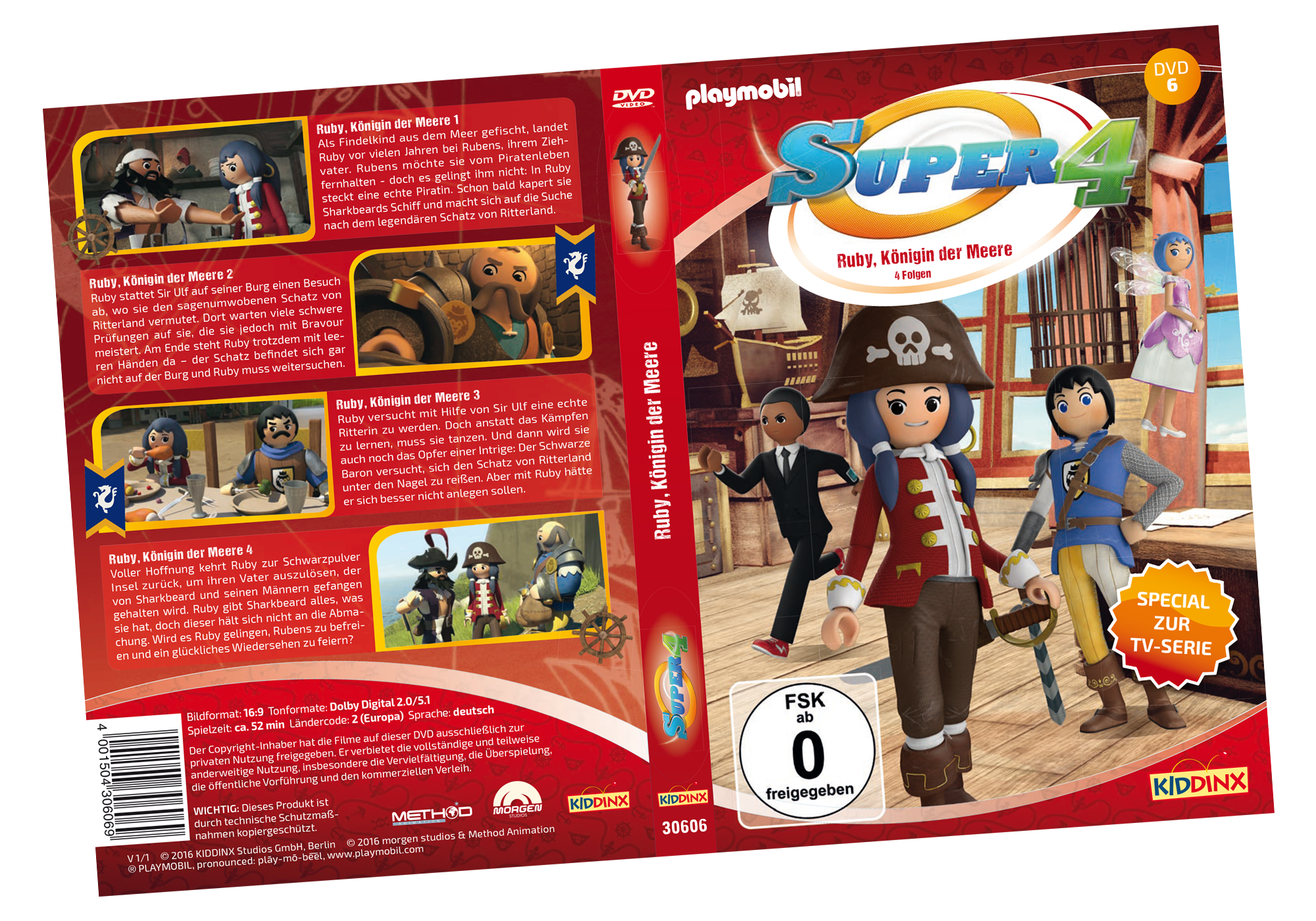 DVD 6 Super4: Ruby.Königin der Meere