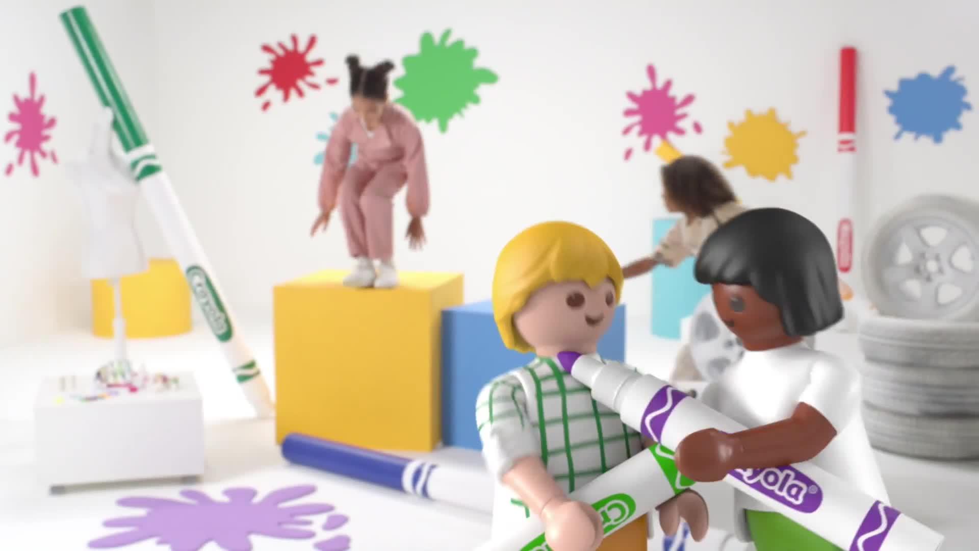 PLAYMOBIL Color: Rennauto