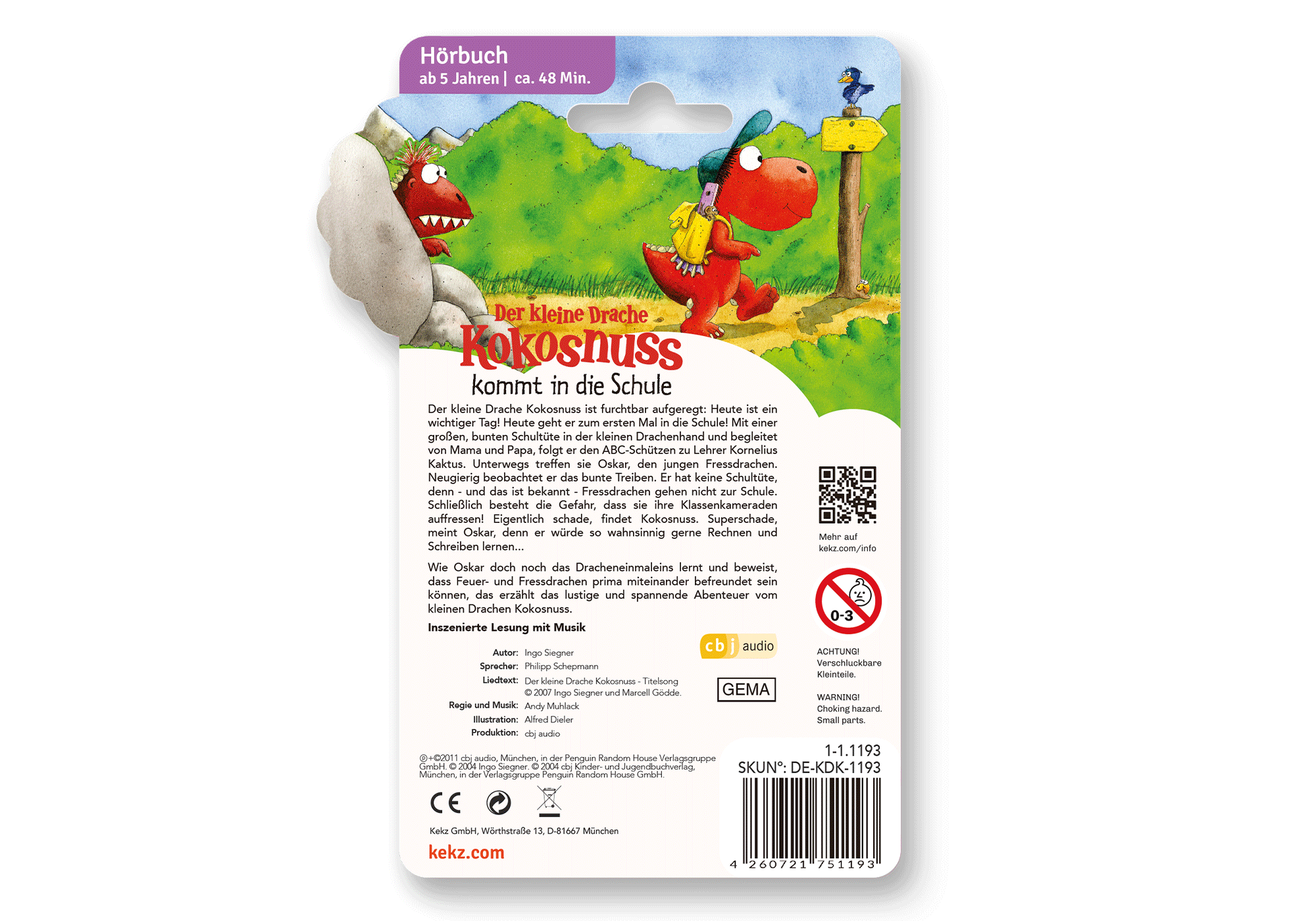 Kekz - Der kleine Drache Kokosnuss - Kommt in die Schule