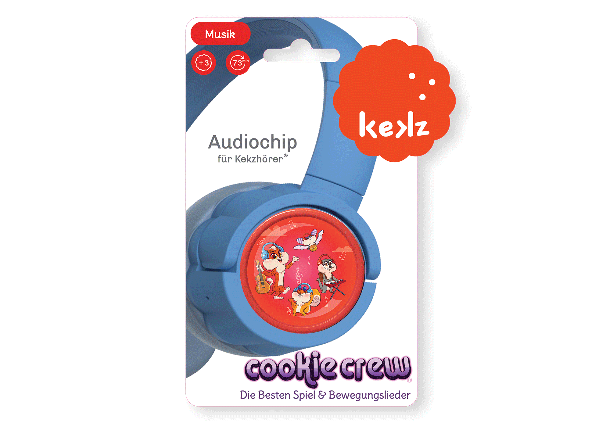 Kekz - Cookie Crew - 32 Spiel- & Bewegungslieder