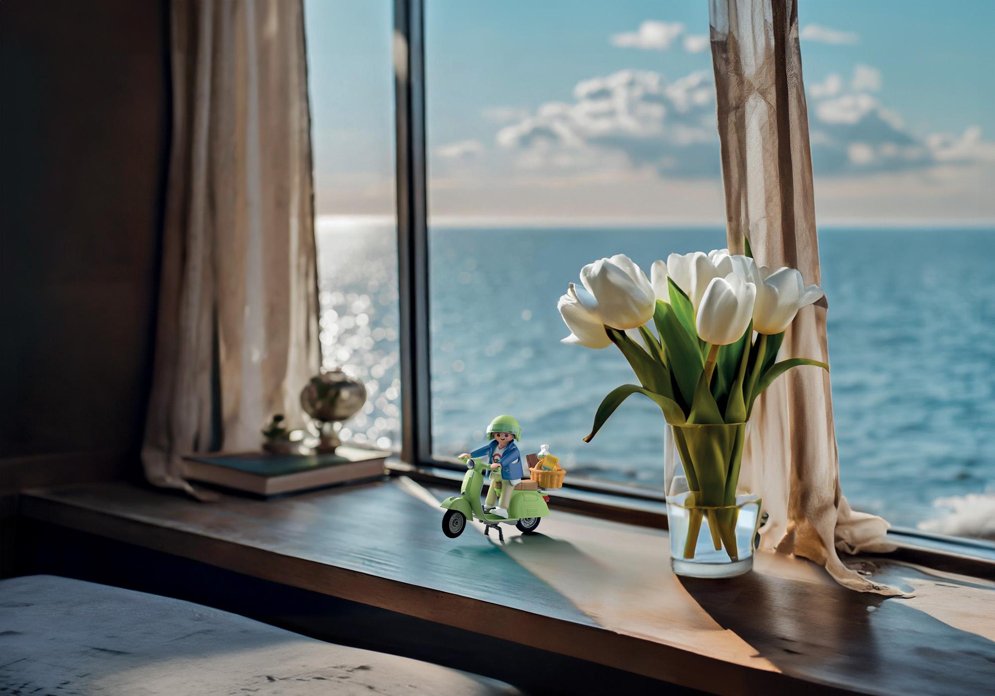 1969 Vespa 150 Sprint Veloce. Hellgrün