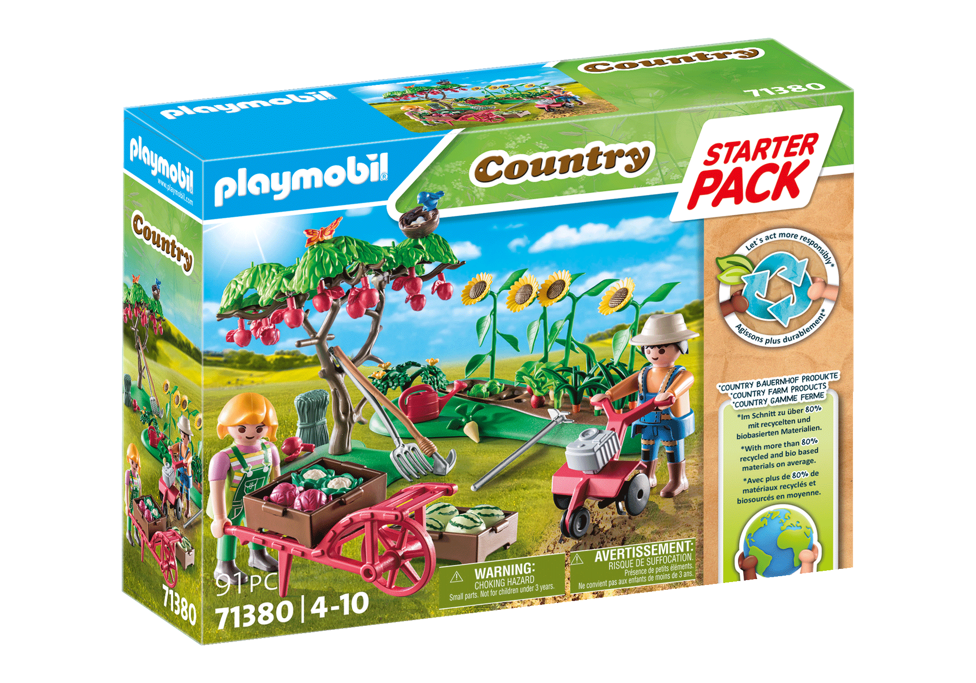 Starter Pack Bauernhof Gemüsegarten