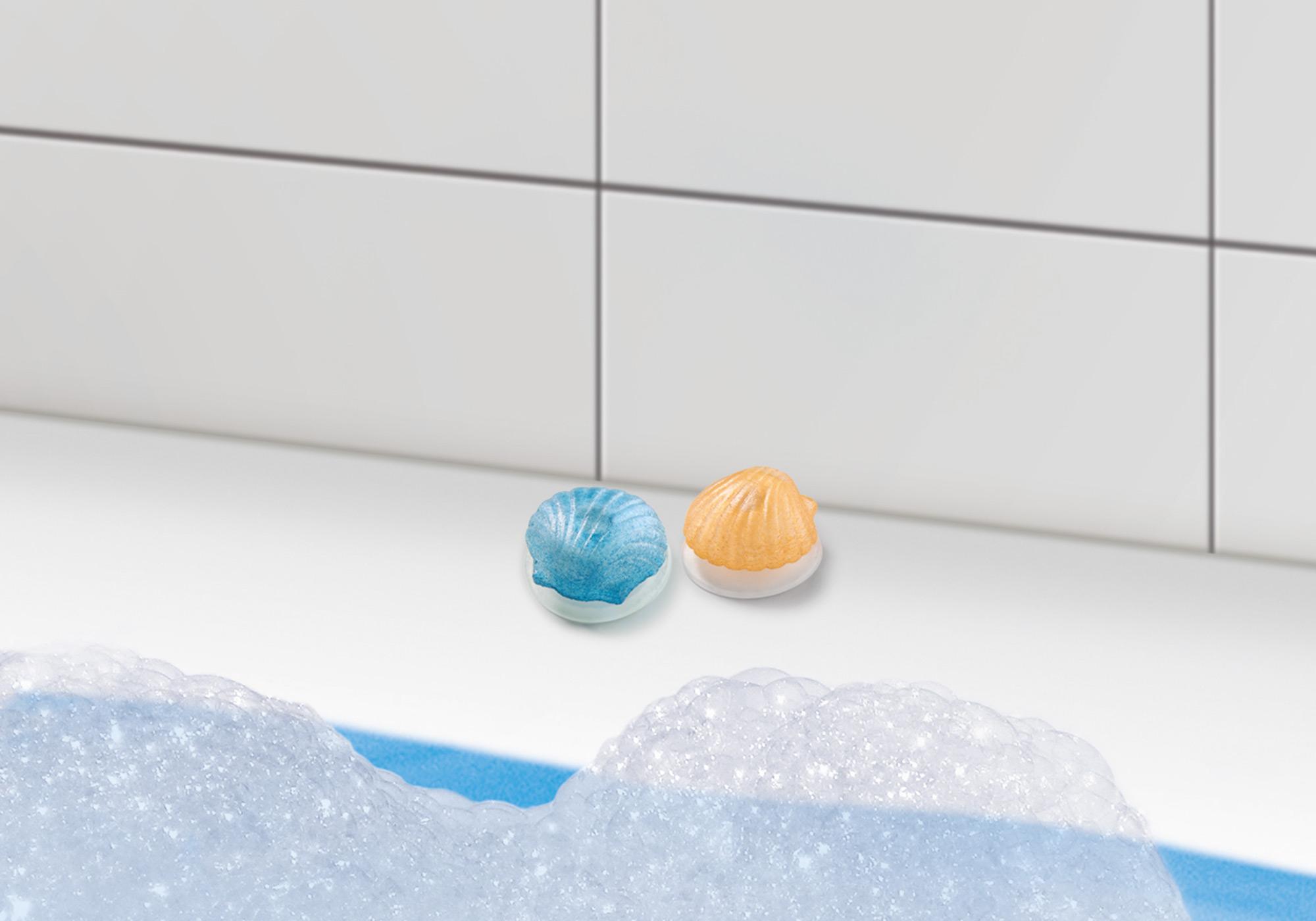 Meeresbewohner mit Seepferdchenkutsche