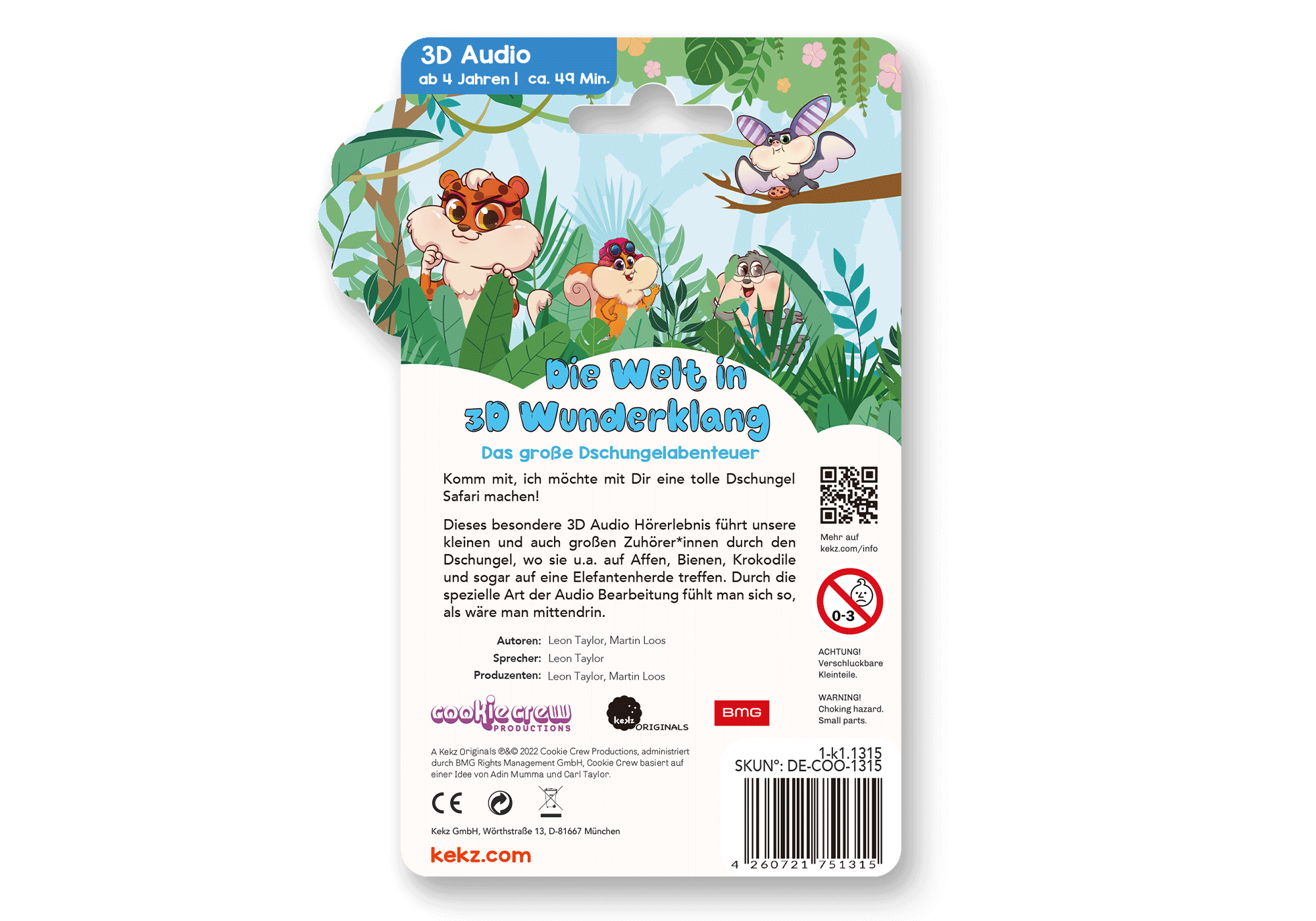 Kekz - Cookie Crew - Das große Dschungelabenteuer