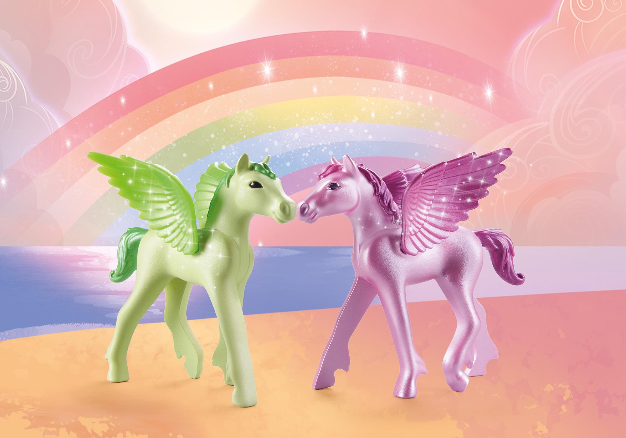 Himmlischer Ausflug mit Pegasusfohlen