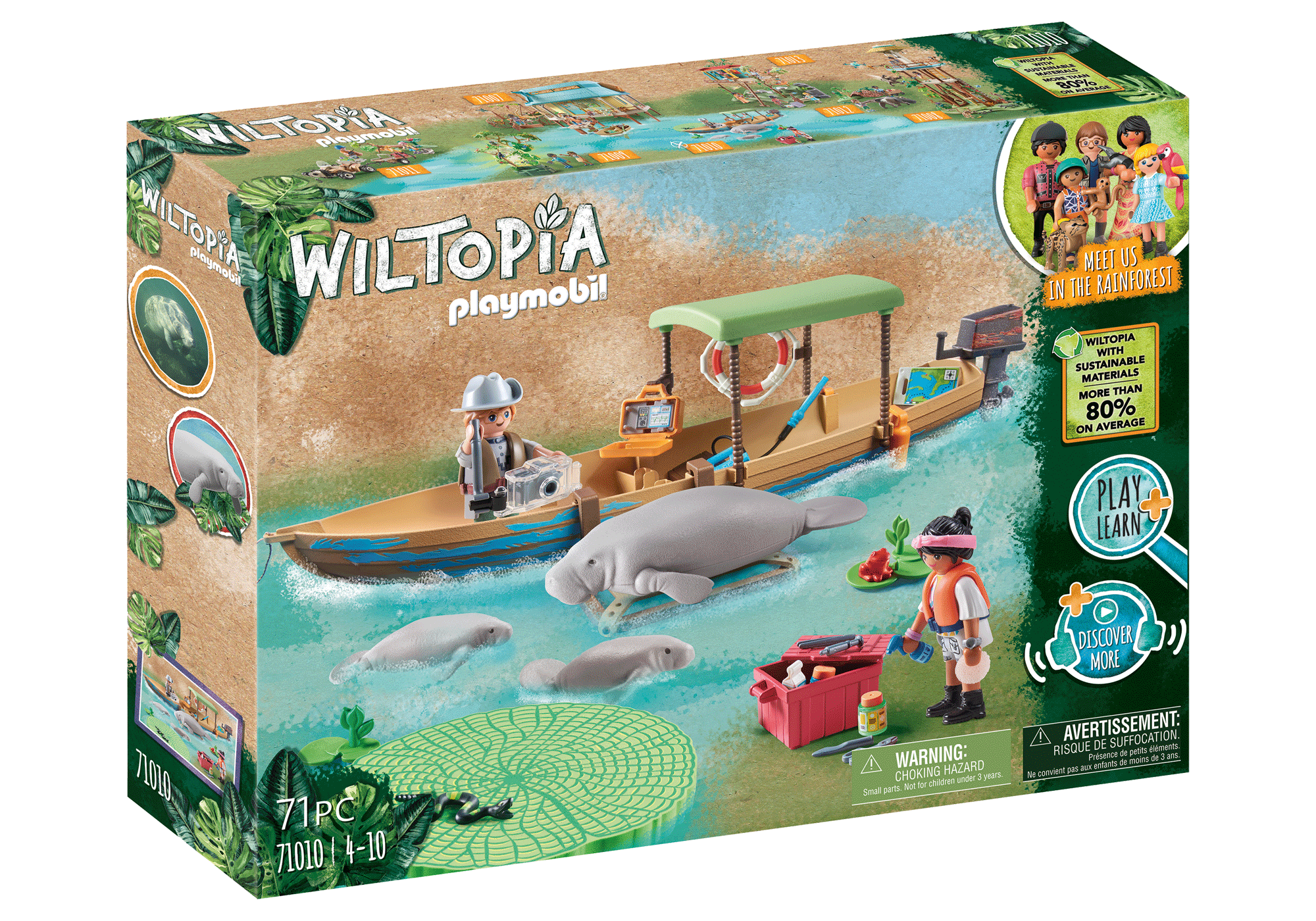 Wiltopia - Bootsausflug zu den Seekühen